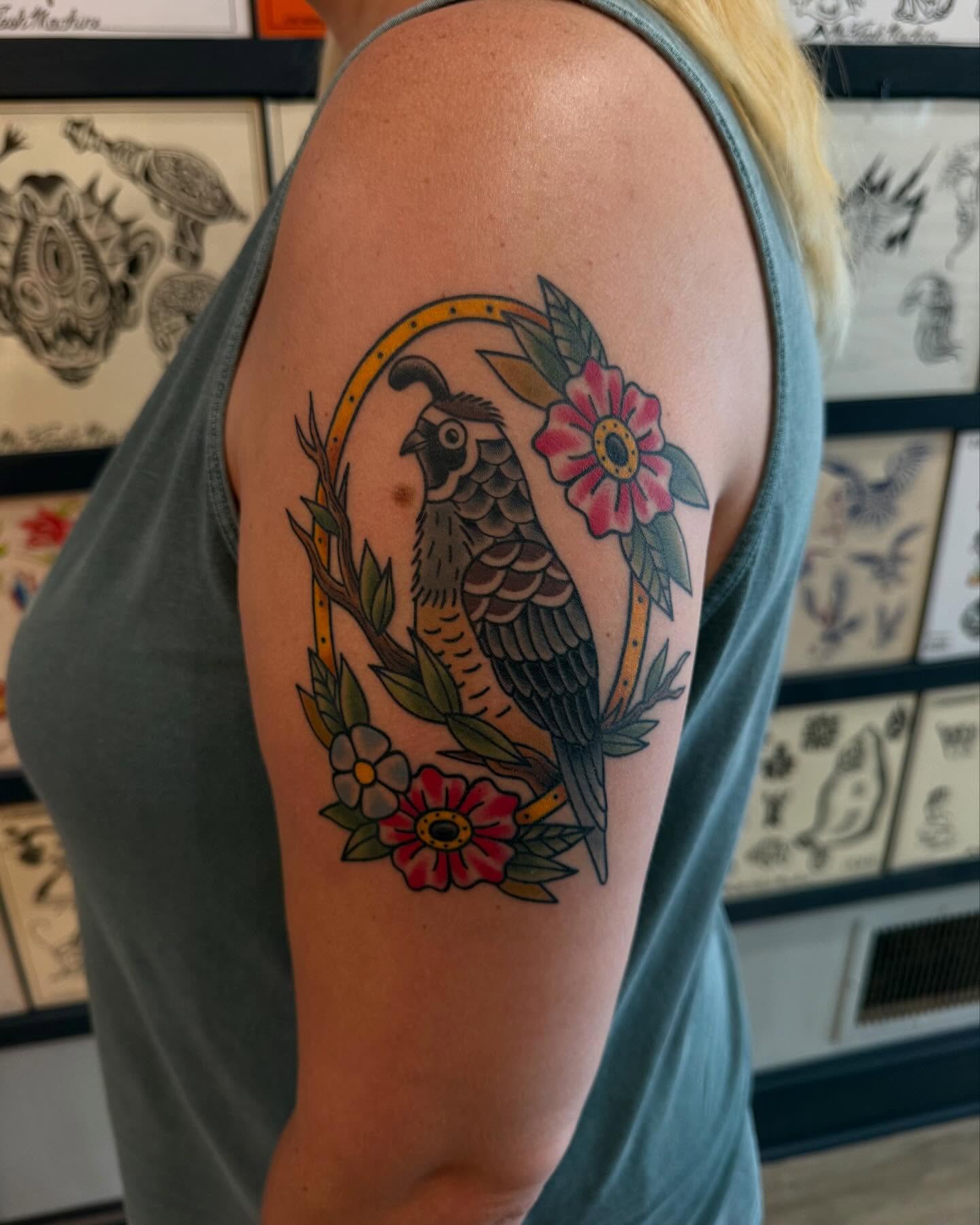 Tattoo by @lexie.eckard.tattoo โ american_traditional, dotwork