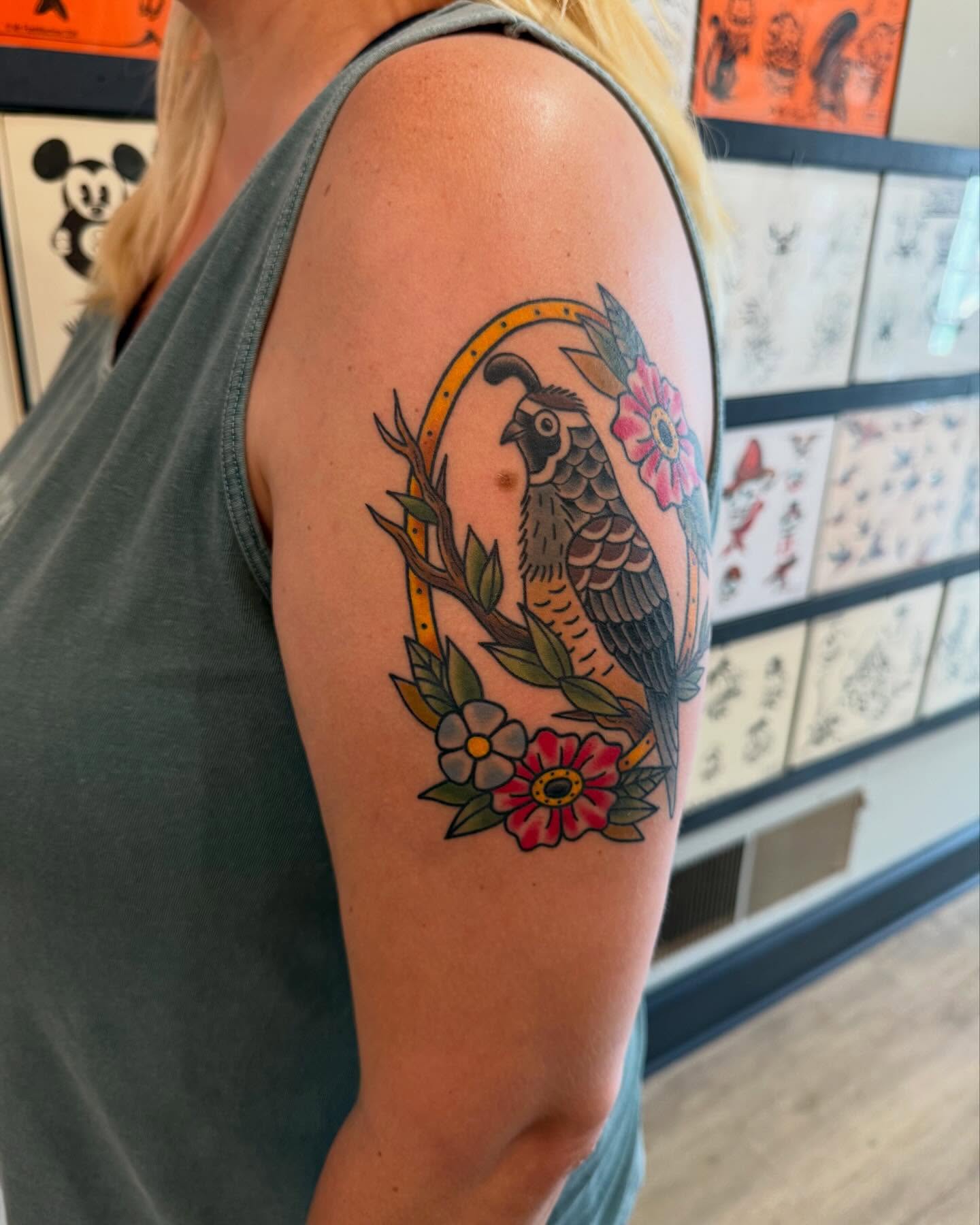 Tattoo by @lexie.eckard.tattoo โ american_traditional, dotwork