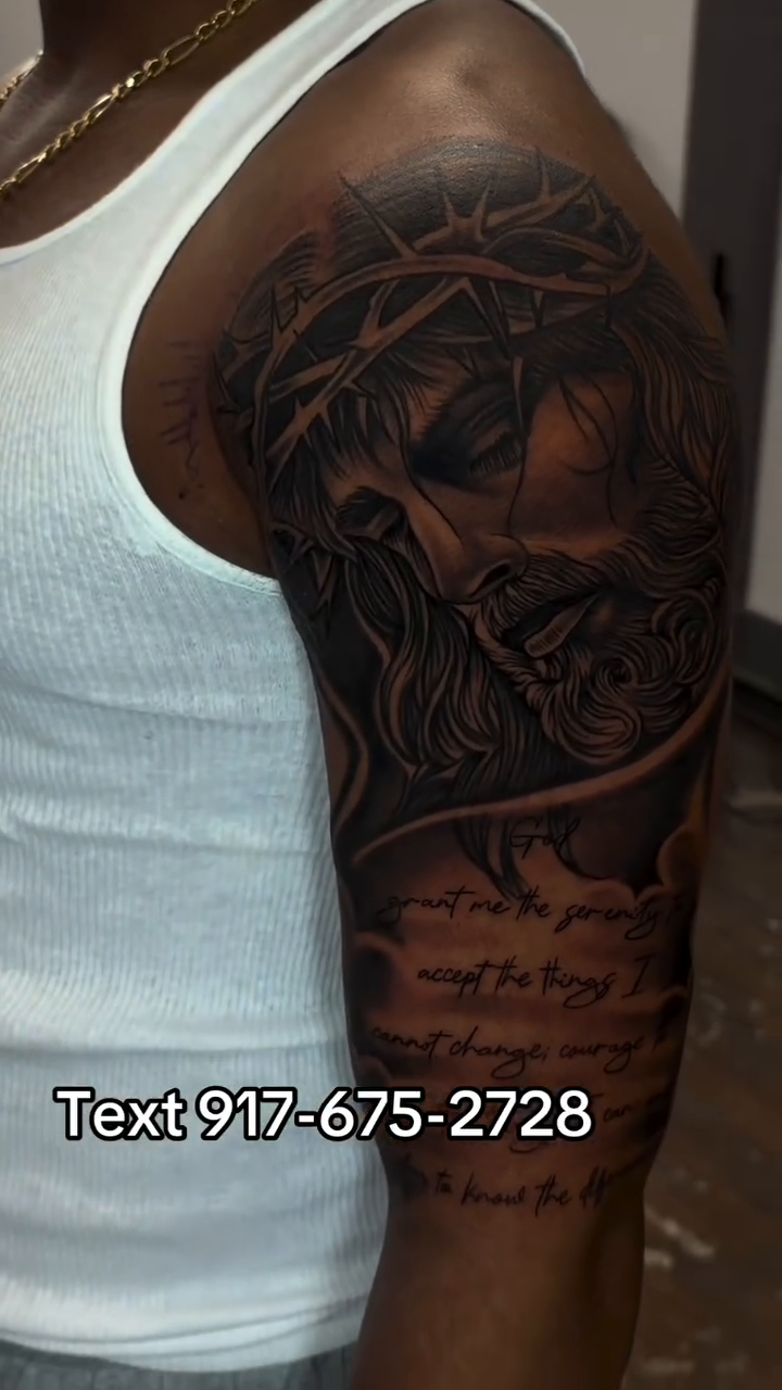 Tattoo by @broken_tattz β black_and_grey, realism