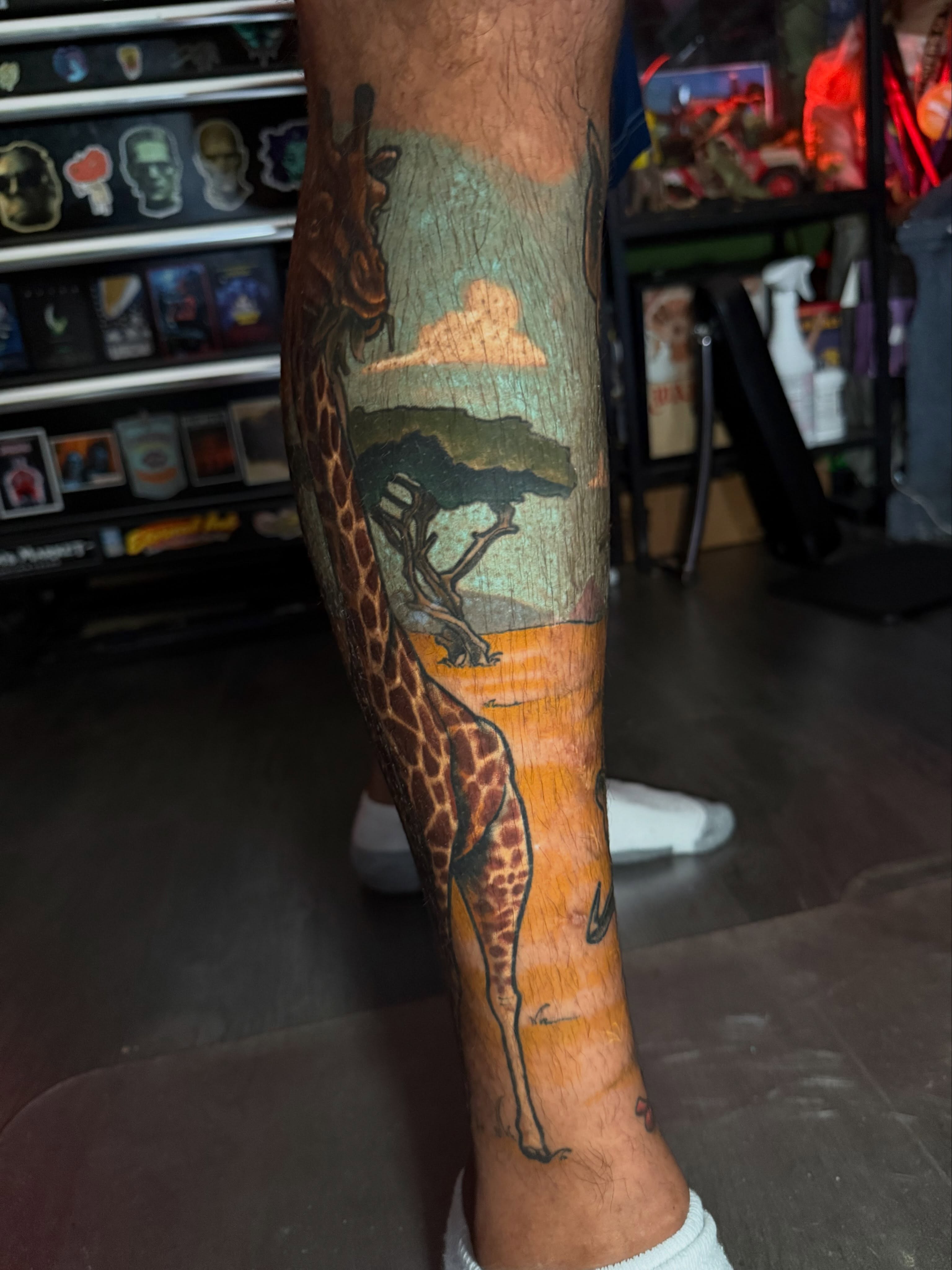 Tattoo by @schuylertattoo — realism, dotwork