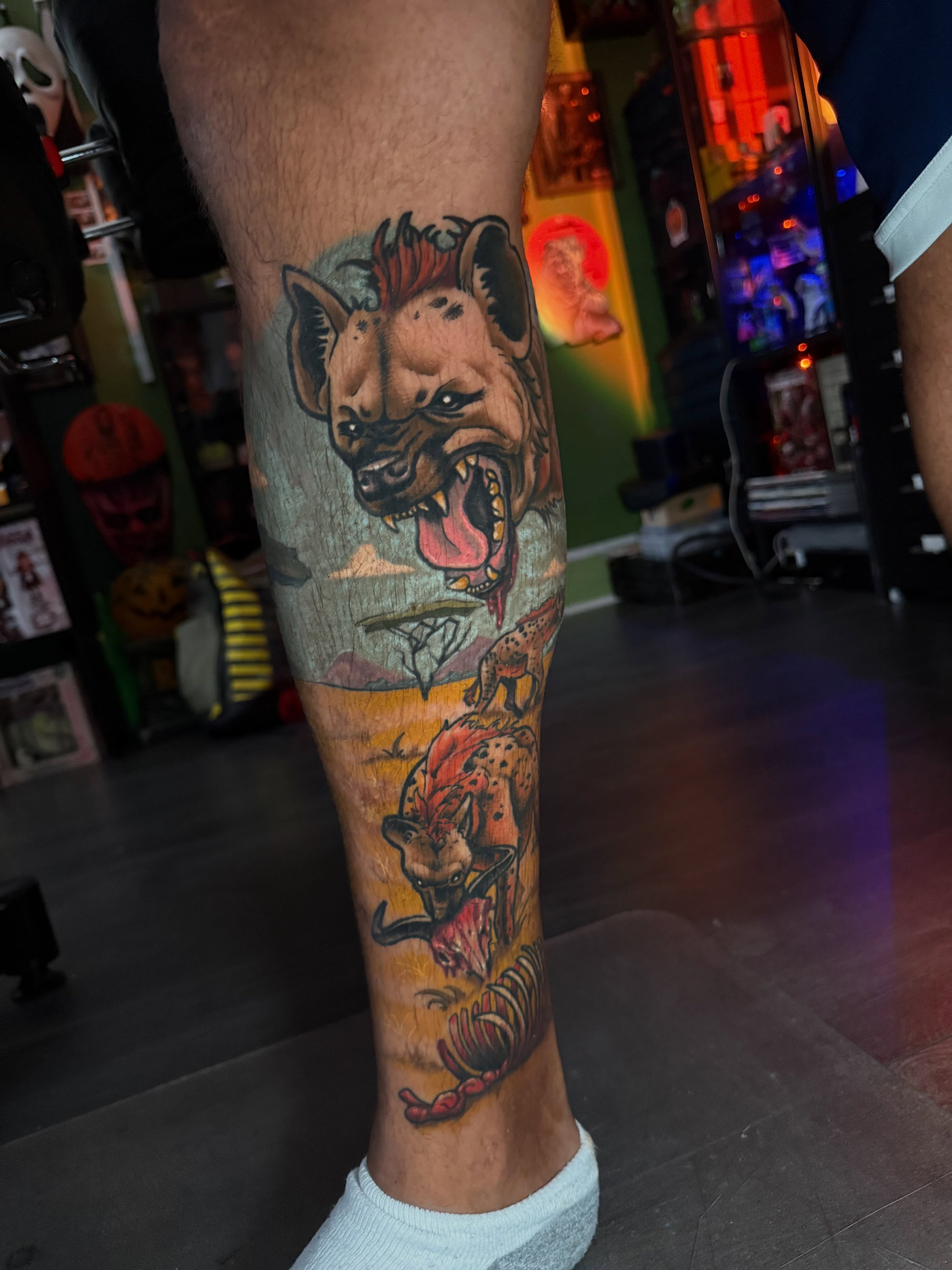 Tattoo by @schuylertattoo — realism, dotwork