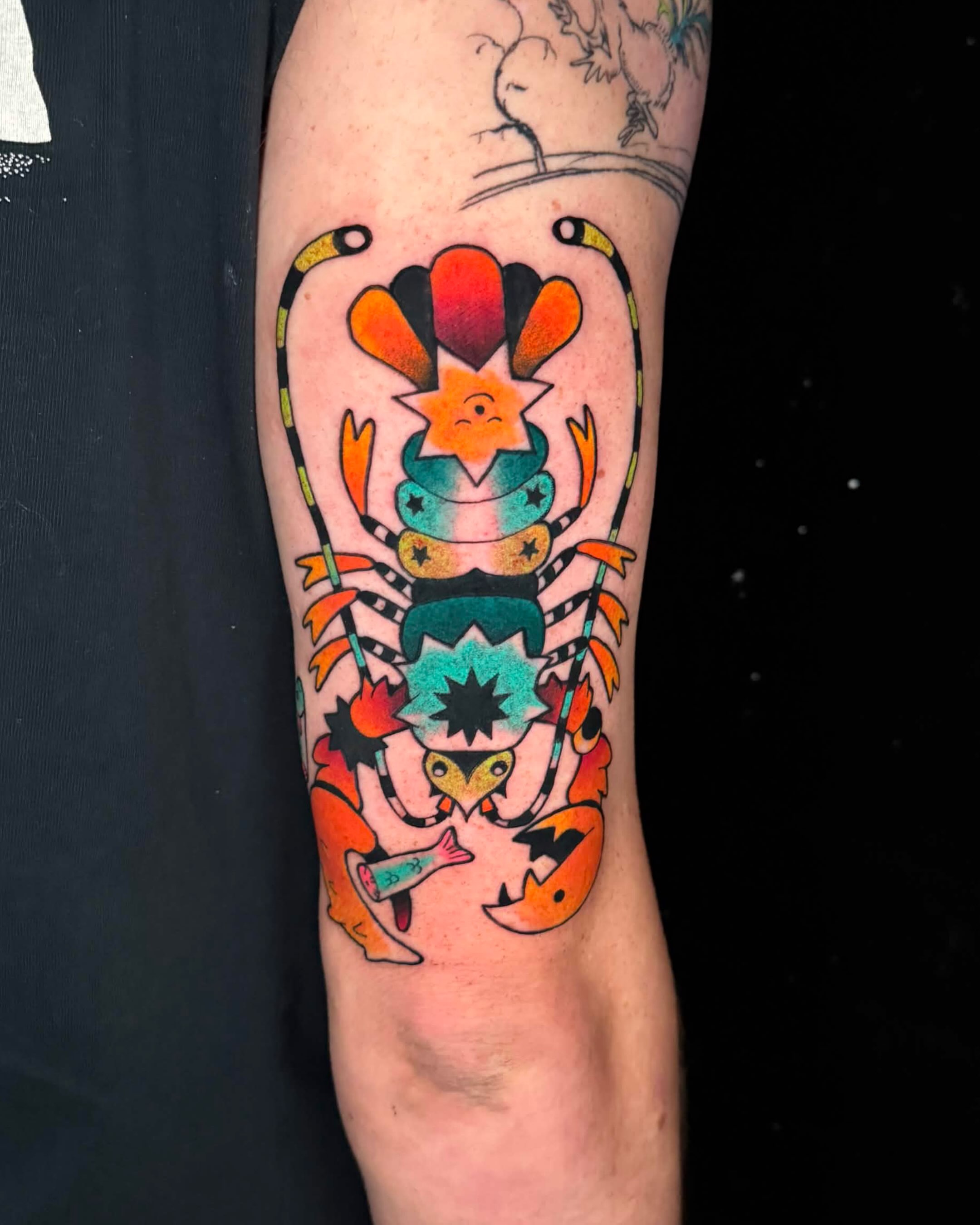 Tattoo by @carrion.beetle — american_traditional