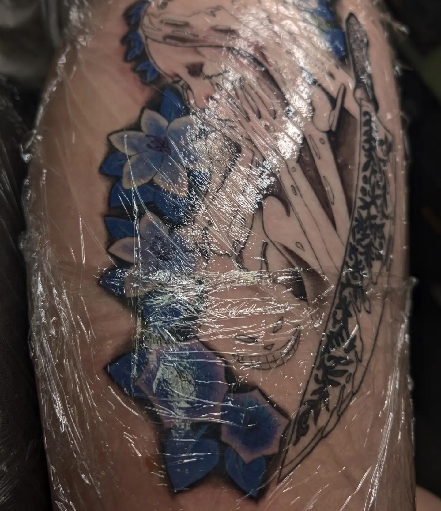 Tattoo by @matchashojo — anime