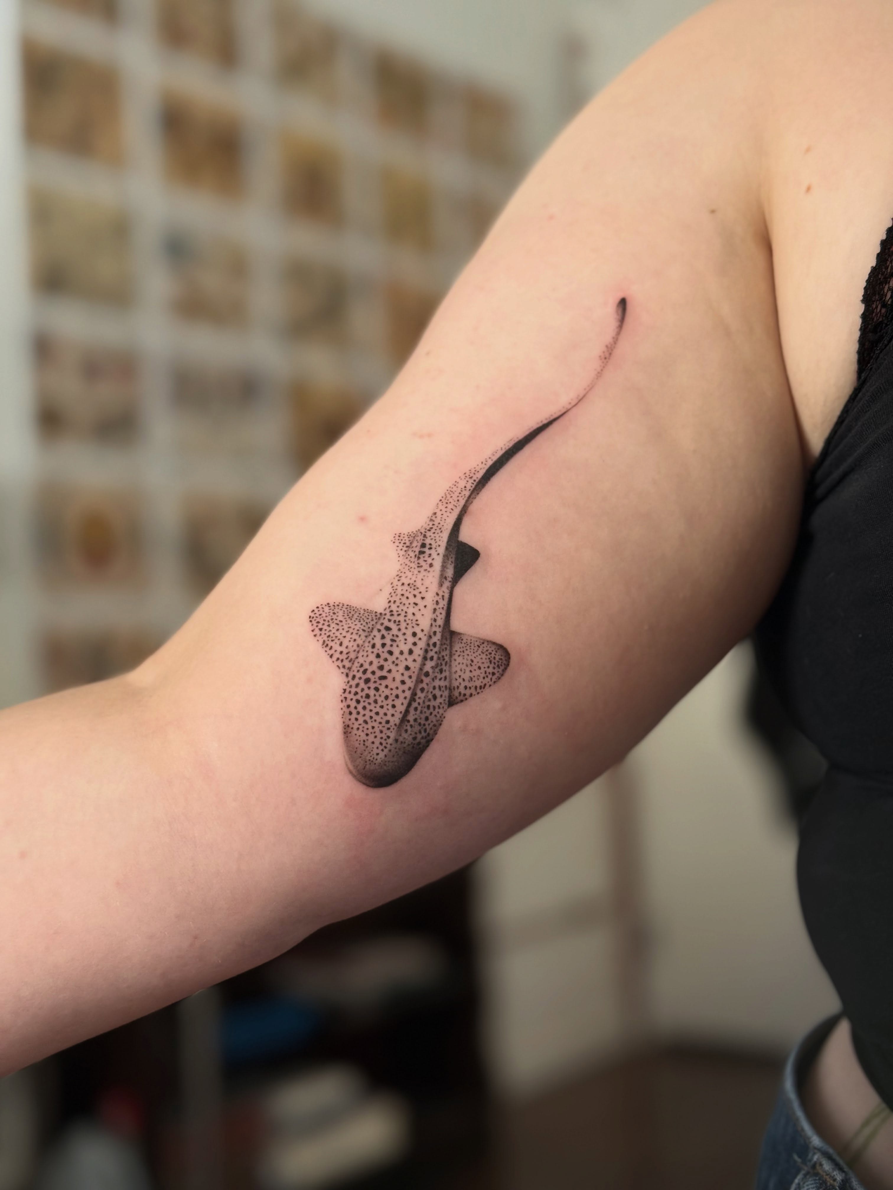 Tattoo by @judetatt — dotwork