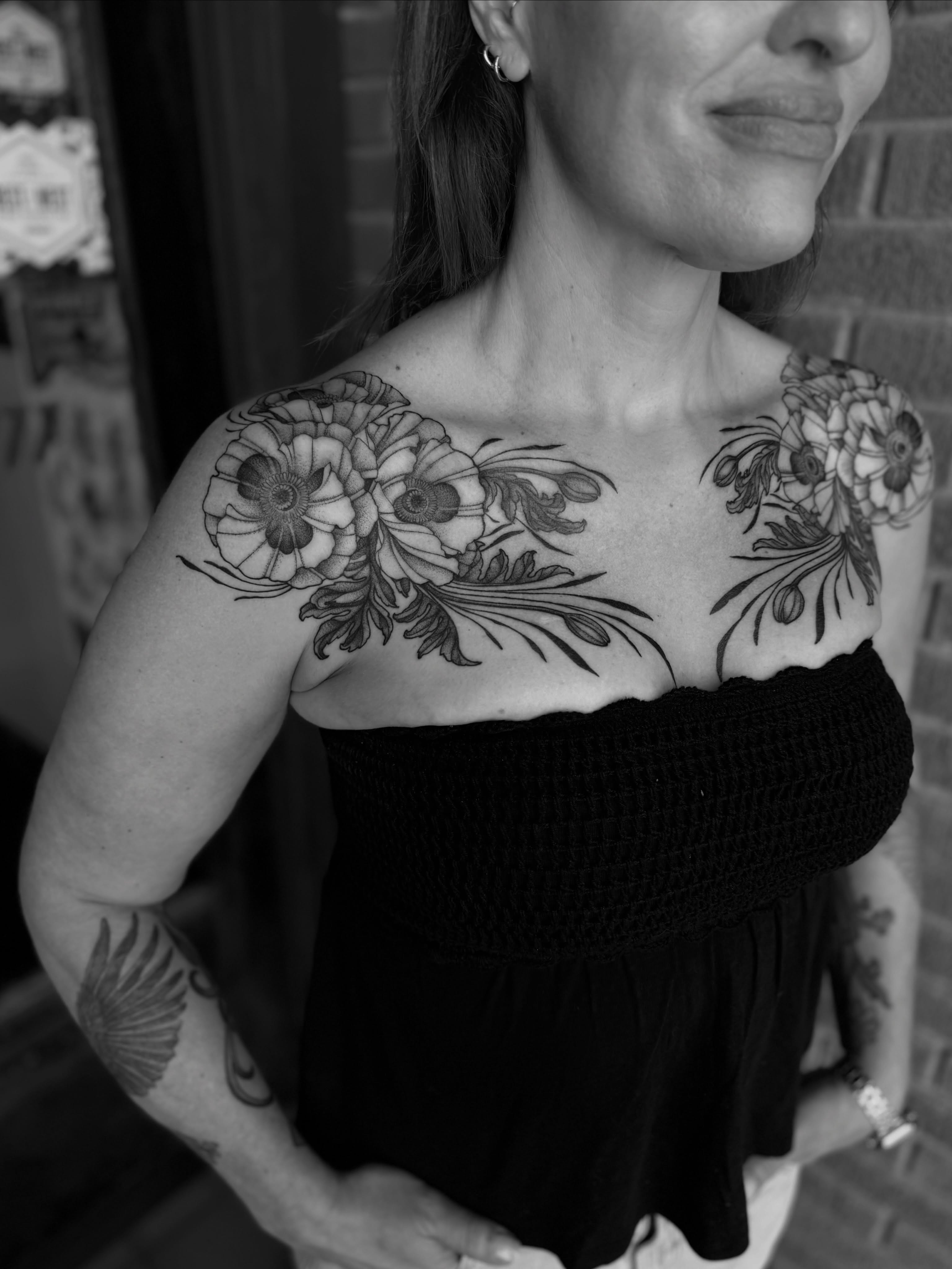 Tattoo by @alexbrooke — black_and_grey