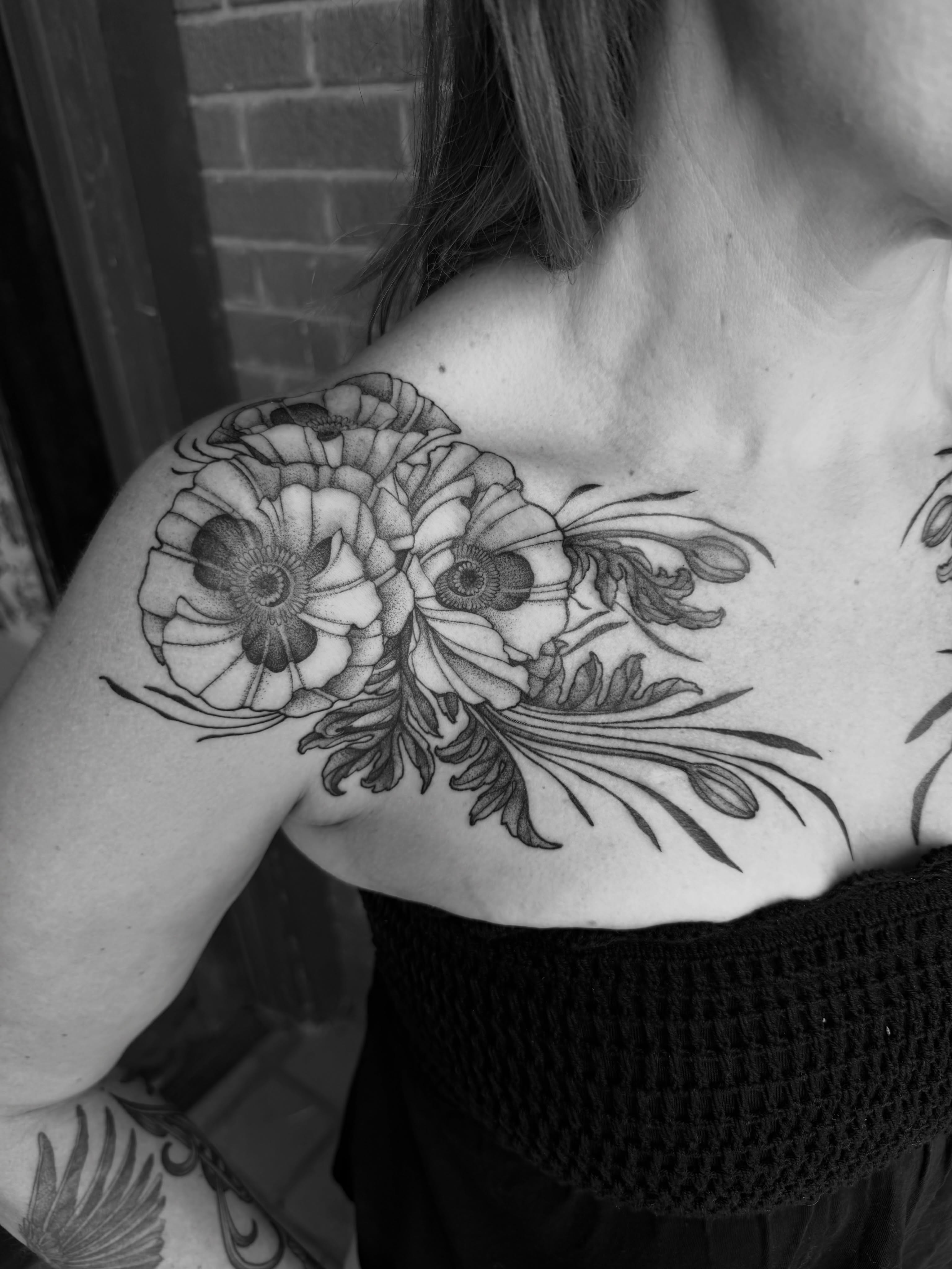 Tattoo by @alexbrooke — black_and_grey