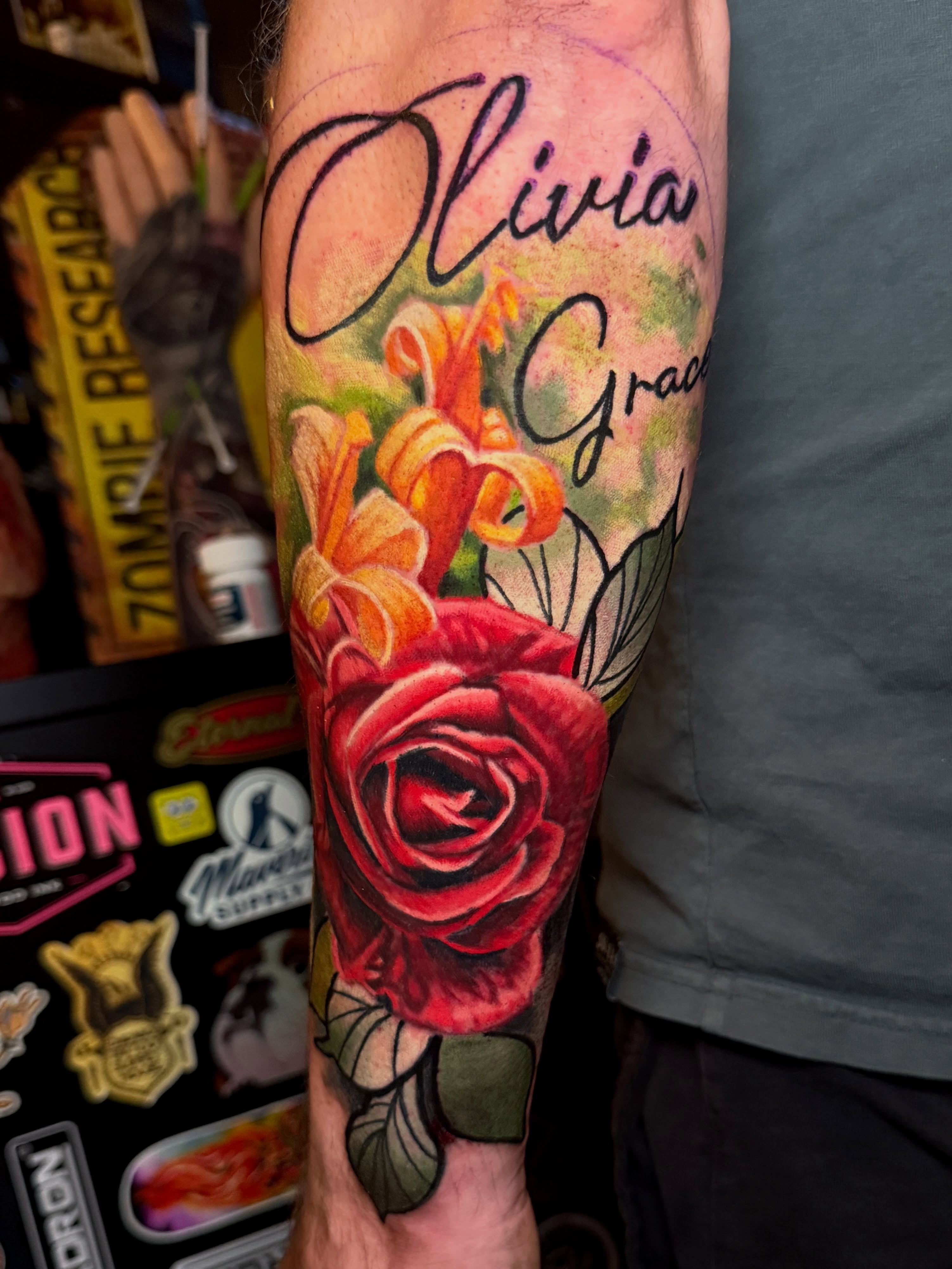 Tattoo by @scottyptattoos — realism