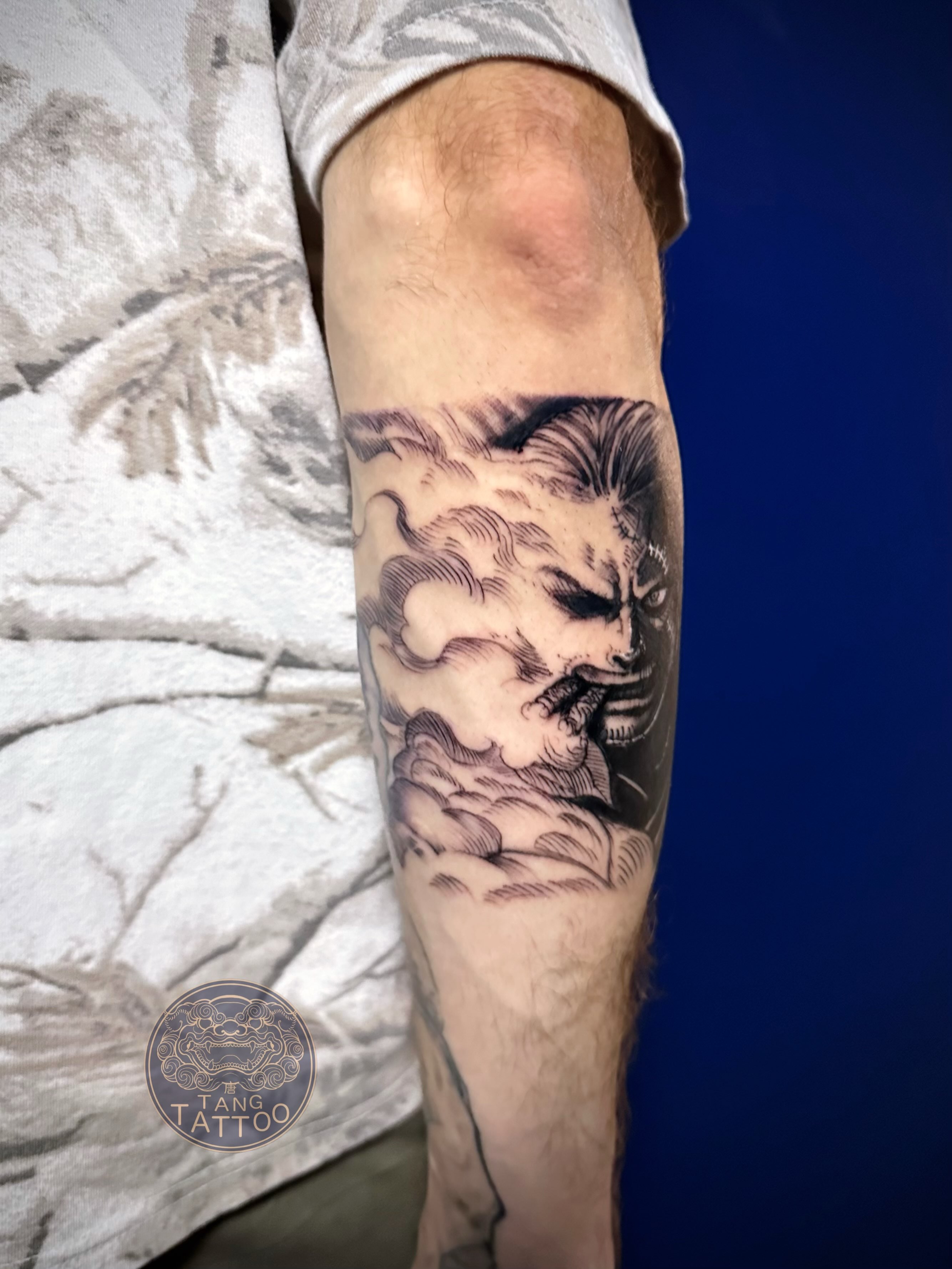 Tattoo by @tftattoo โ black_and_grey, realism