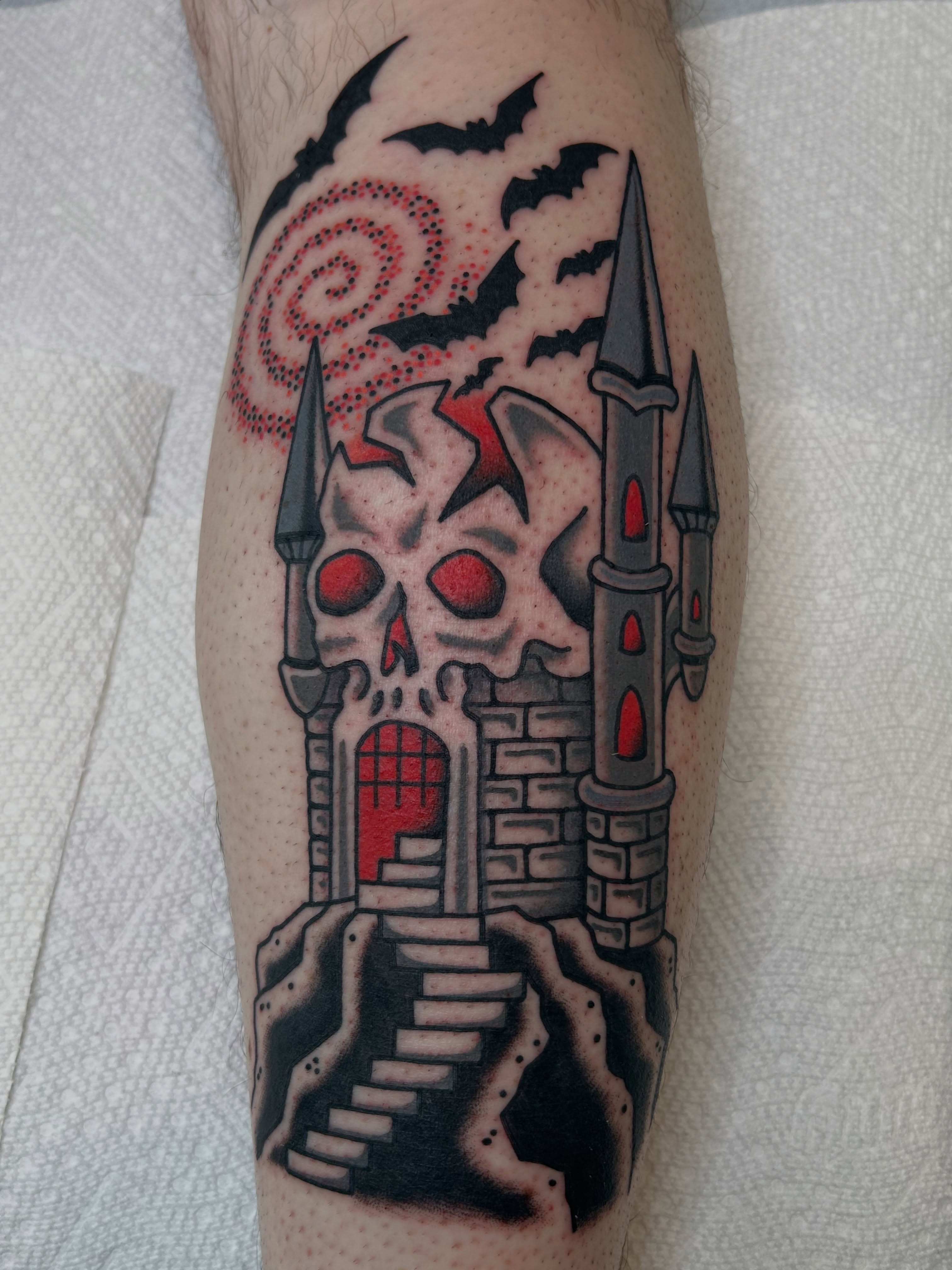 Tattoo by @laurenalexandralux — dotwork, dark_realism
