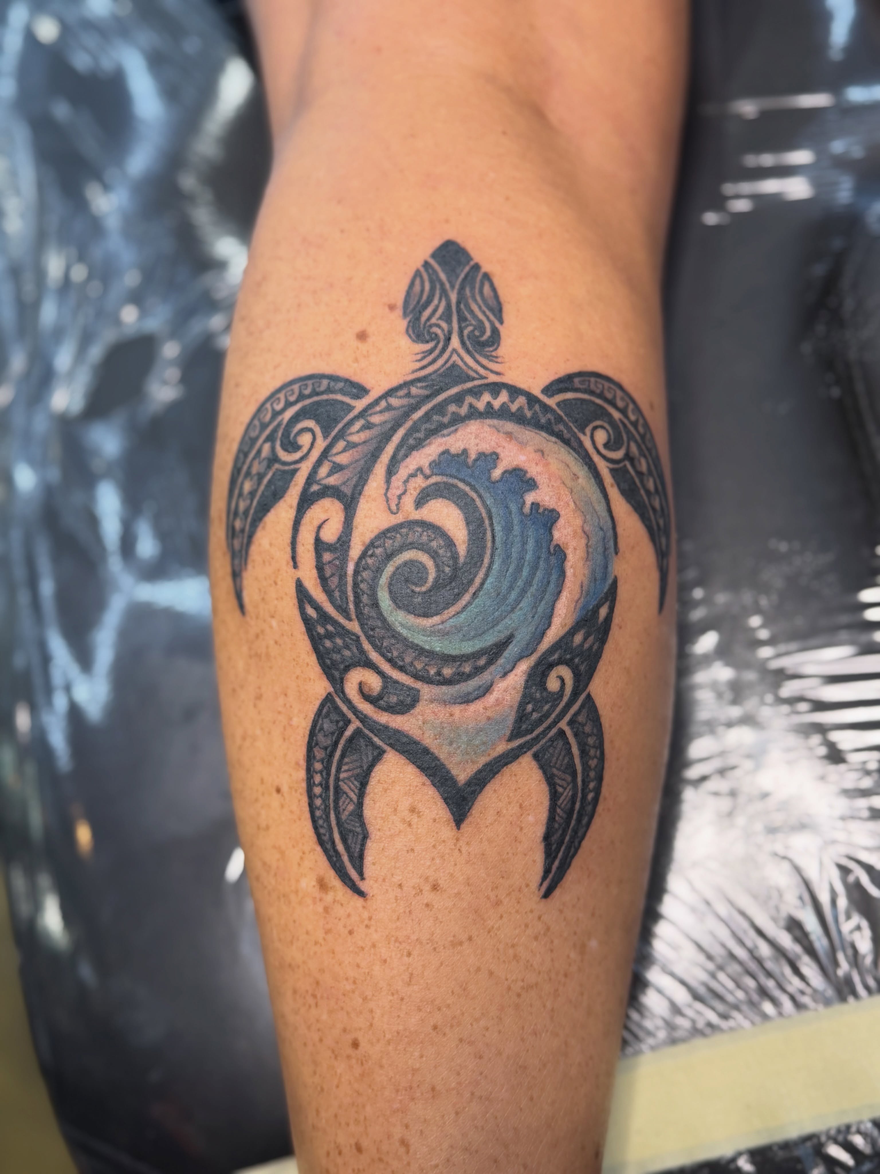 Tattoo by @kluch_tattoo — tribal