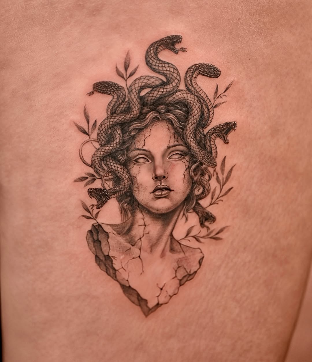 Tattoo by @d.w._modoink — black_and_grey, realism
