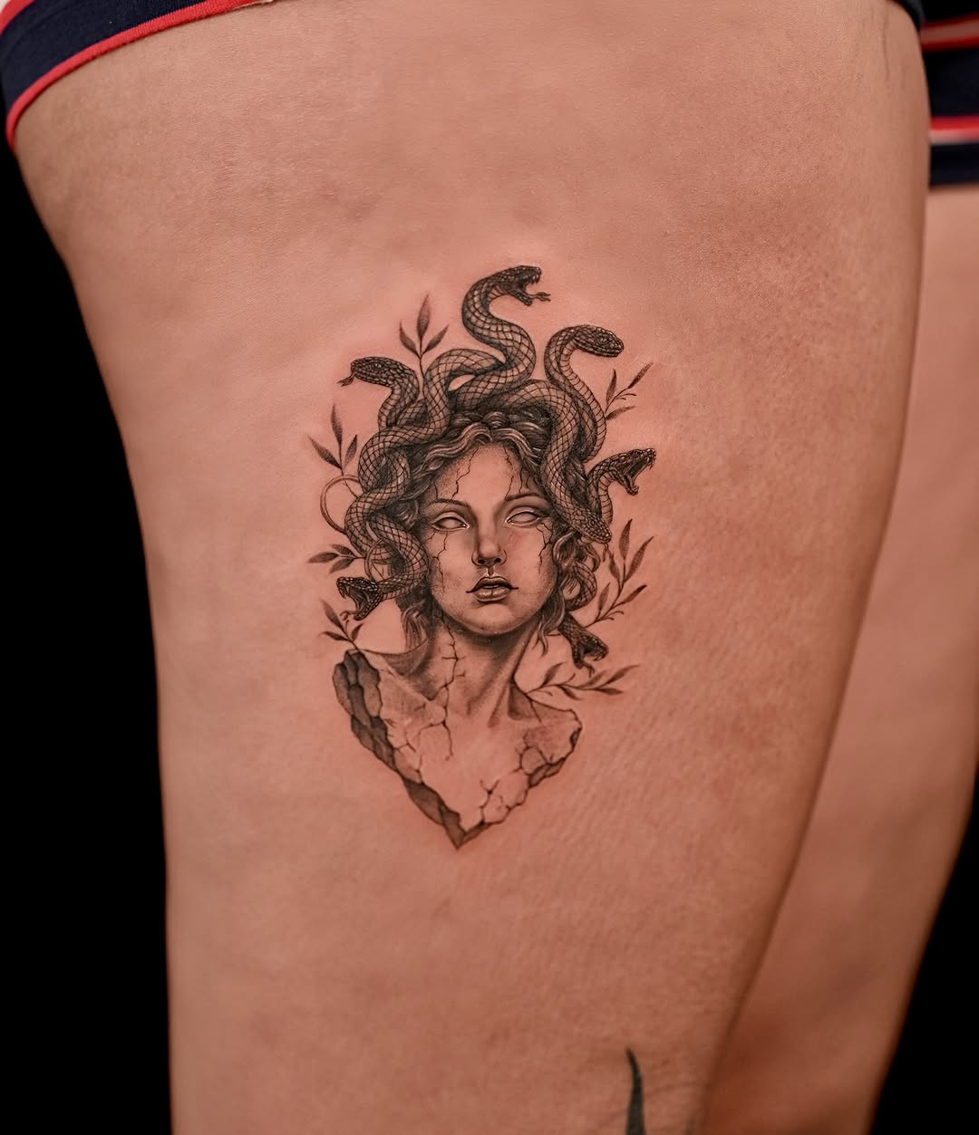 Tattoo by @d.w._modoink — black_and_grey, realism