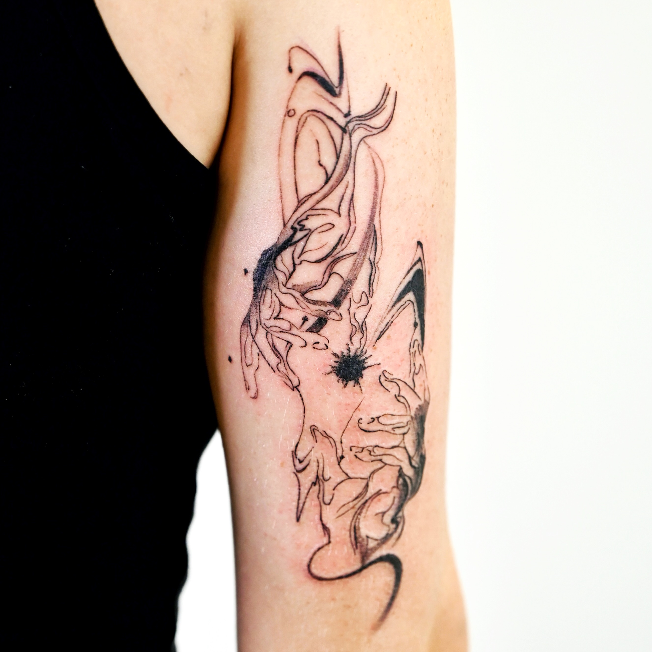 Tattoo by @tattooist_urban — dotwork