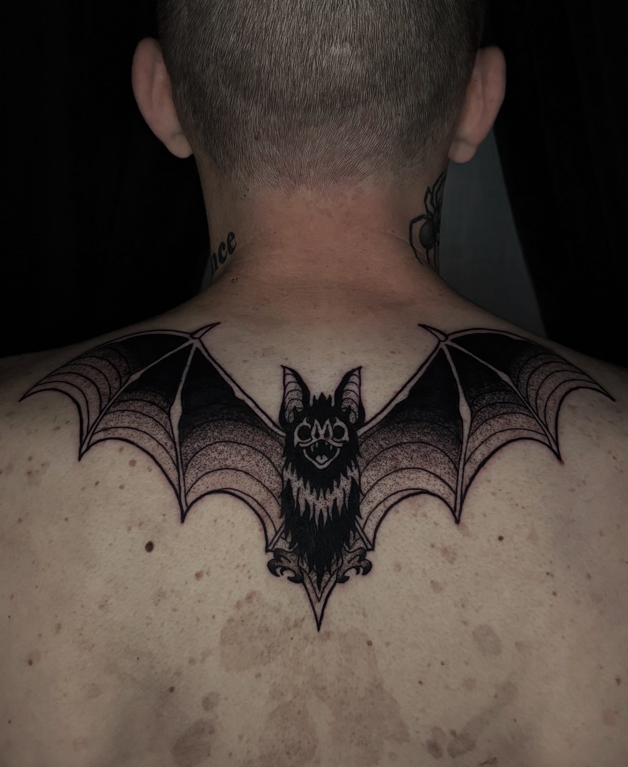 Tattoo by @call.me.crybabyy — dotwork