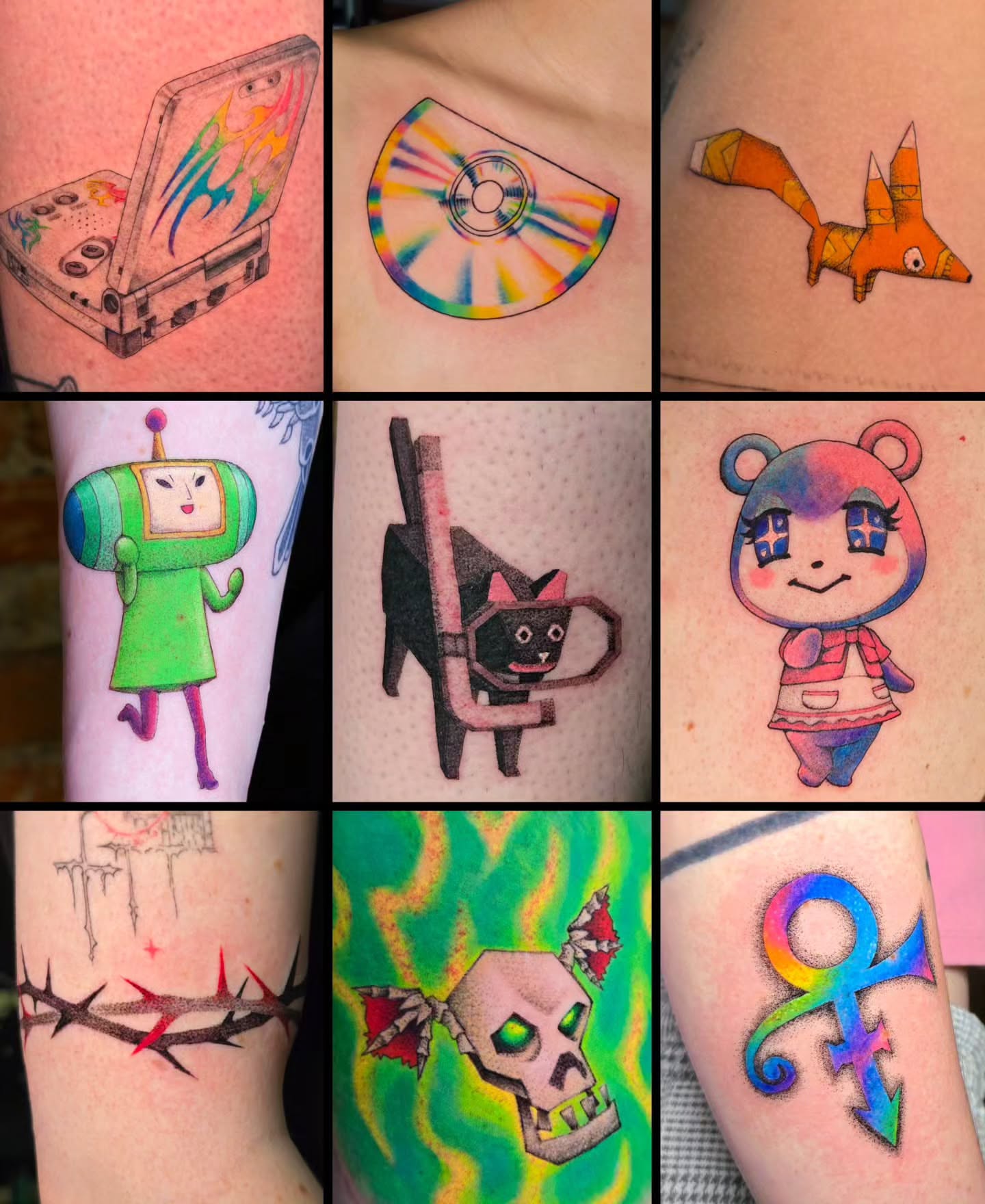 Tattoo portfolio anime tattoo by bird ✦ tattoo artist ✦ philadelphia