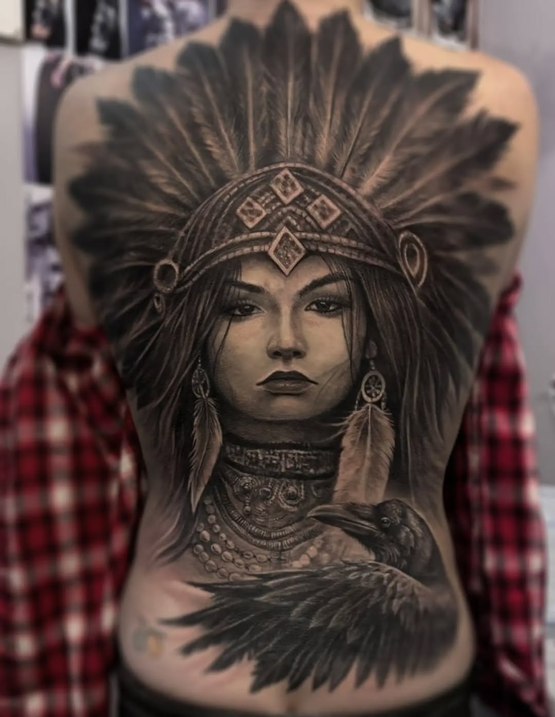 Tattoo by @tokarev_igor_tattoo — realism, black_and_grey