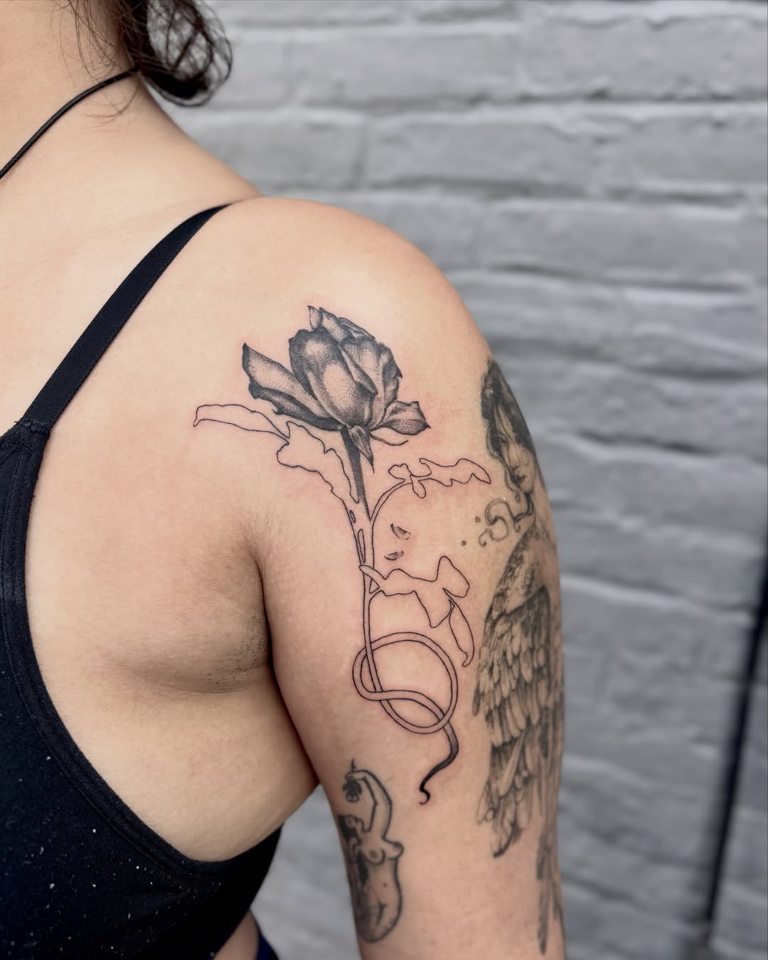 Tattoo by @cold.feet.ttt β black_and_grey