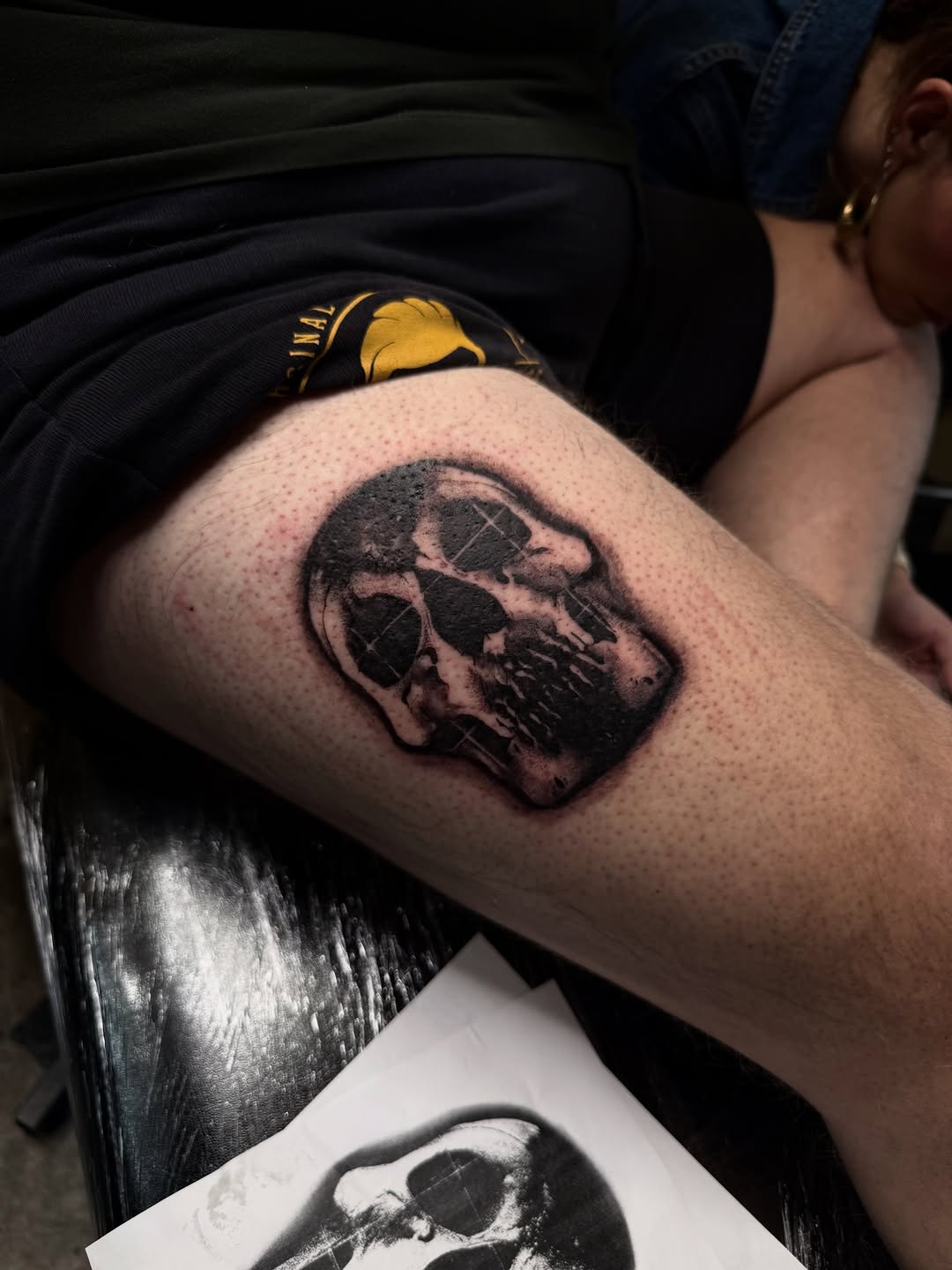 Tattoo by @aliceholdcrofttattoo — black_and_grey, realism