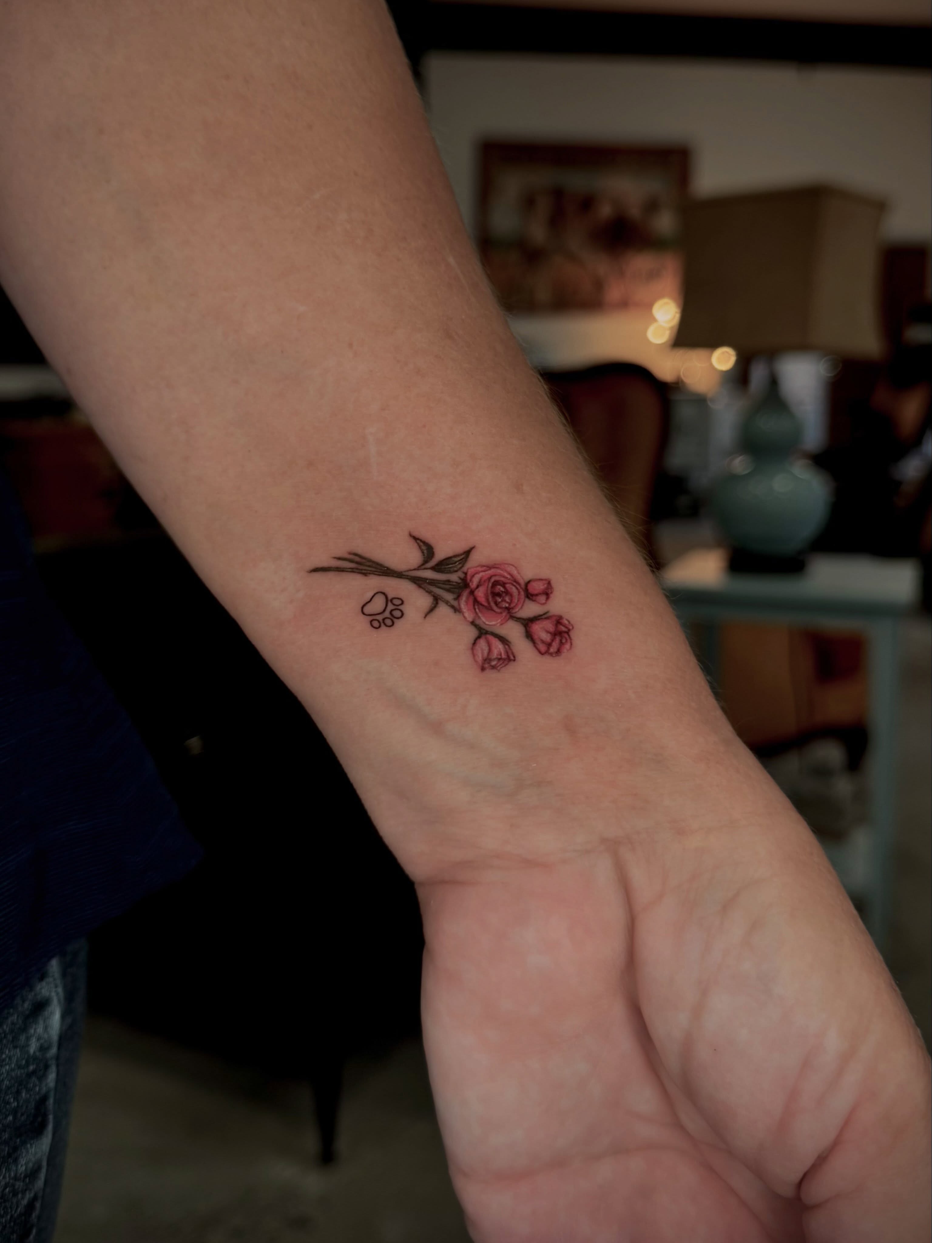 Tattoo by @tattoowithli — dotwork