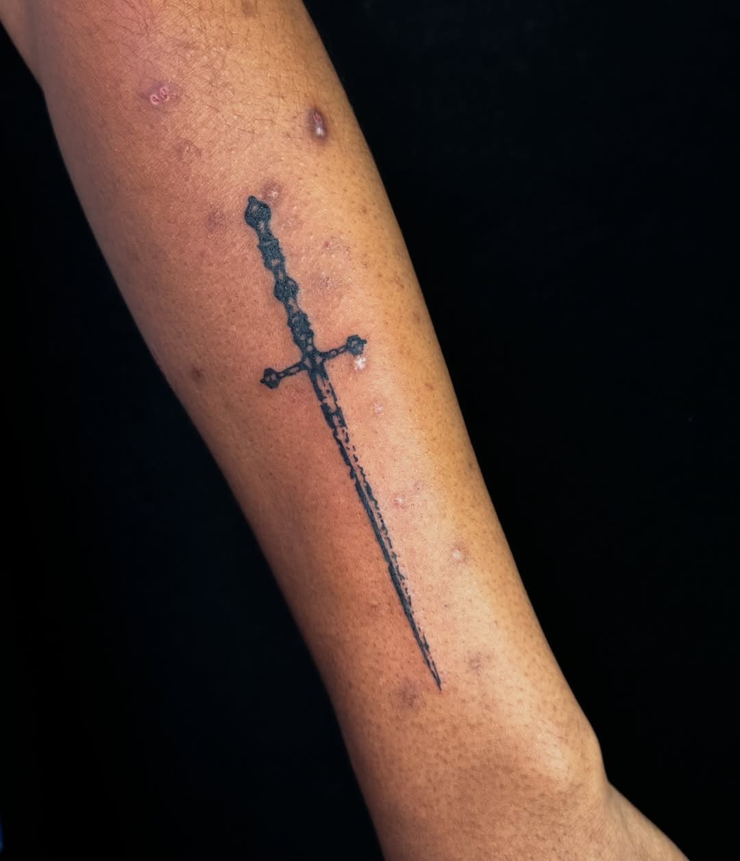 Tattoo by @miabarbatattoo โ black_and_grey