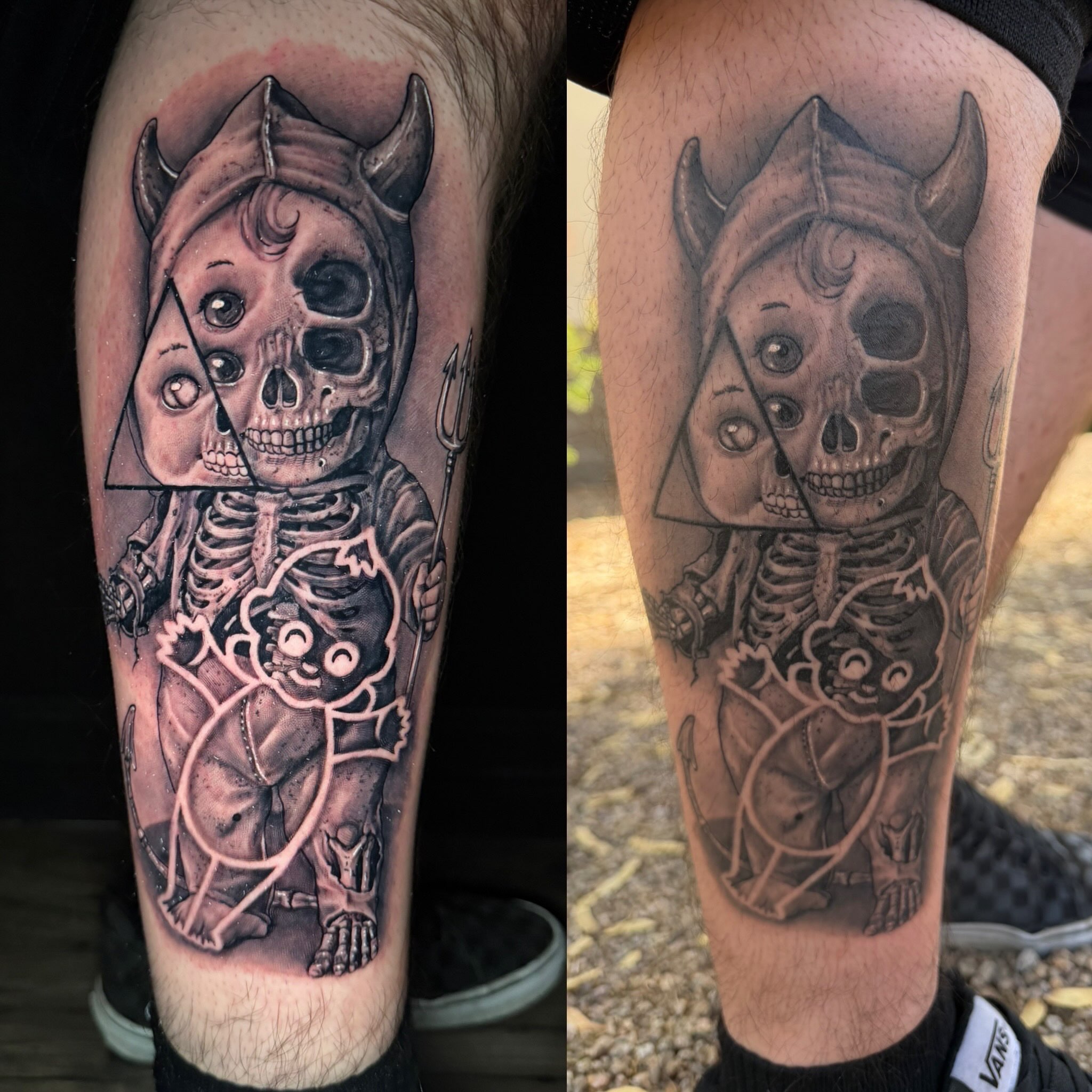 Tattoo by @inkbymason — black_and_grey, realism