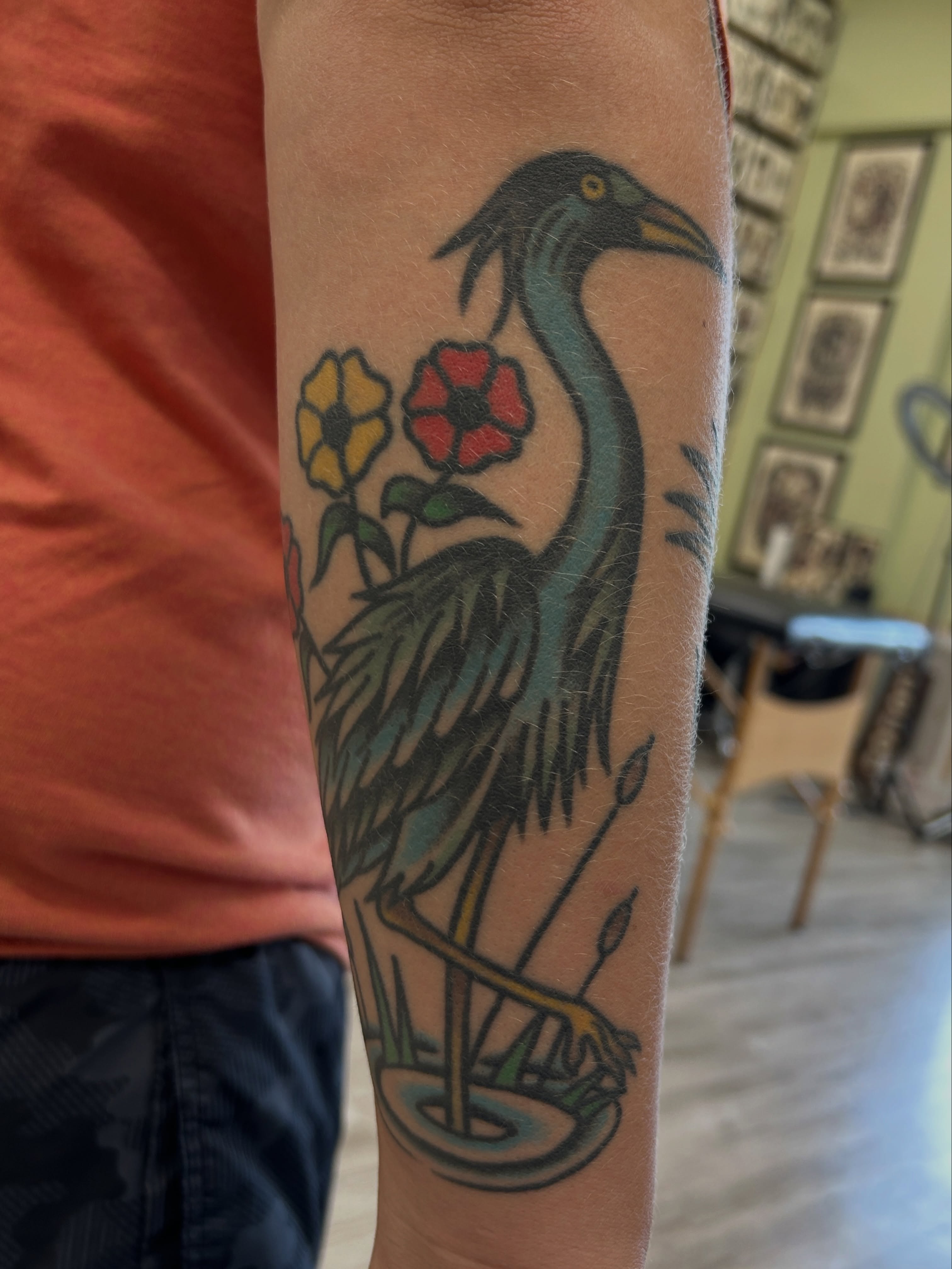 Tattoo by @ericcaudilltattoo — american_traditional