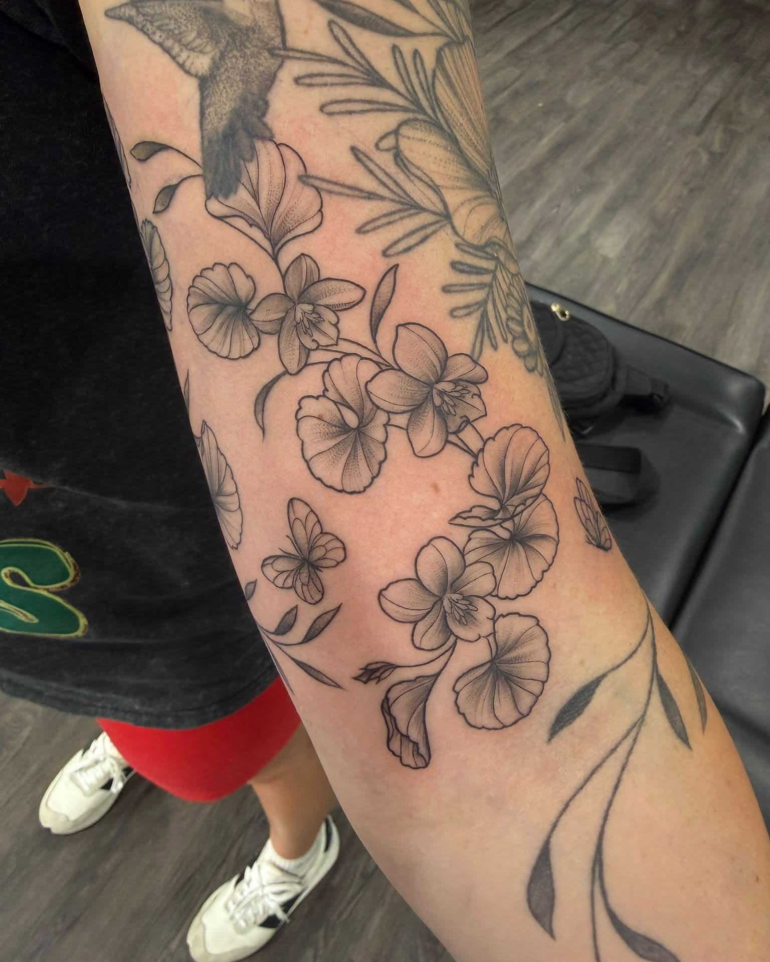 Tattoo by @flora_and_fauna_tattoos — black_and_grey