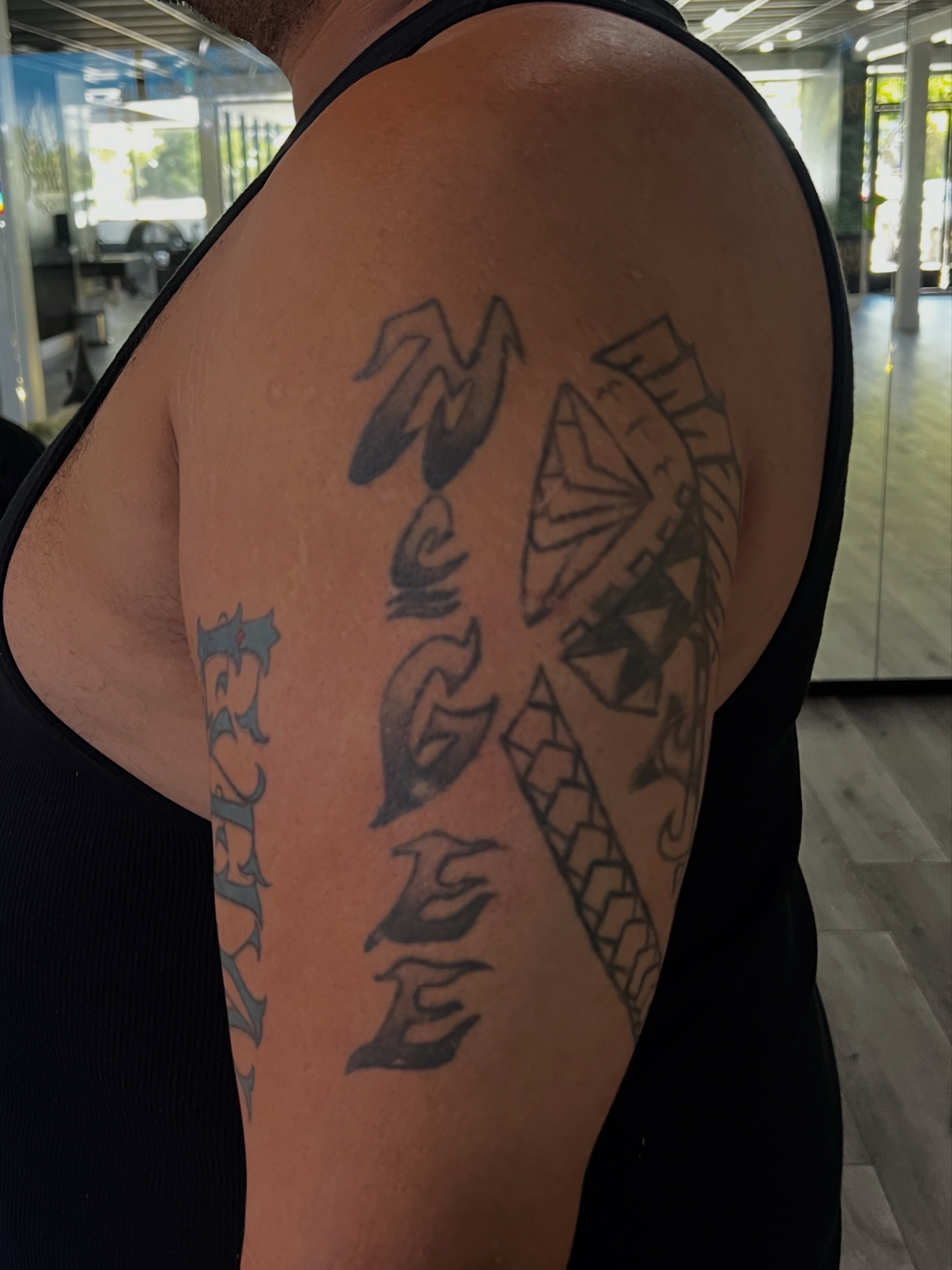 Tattoo by @mimzipma — tribal