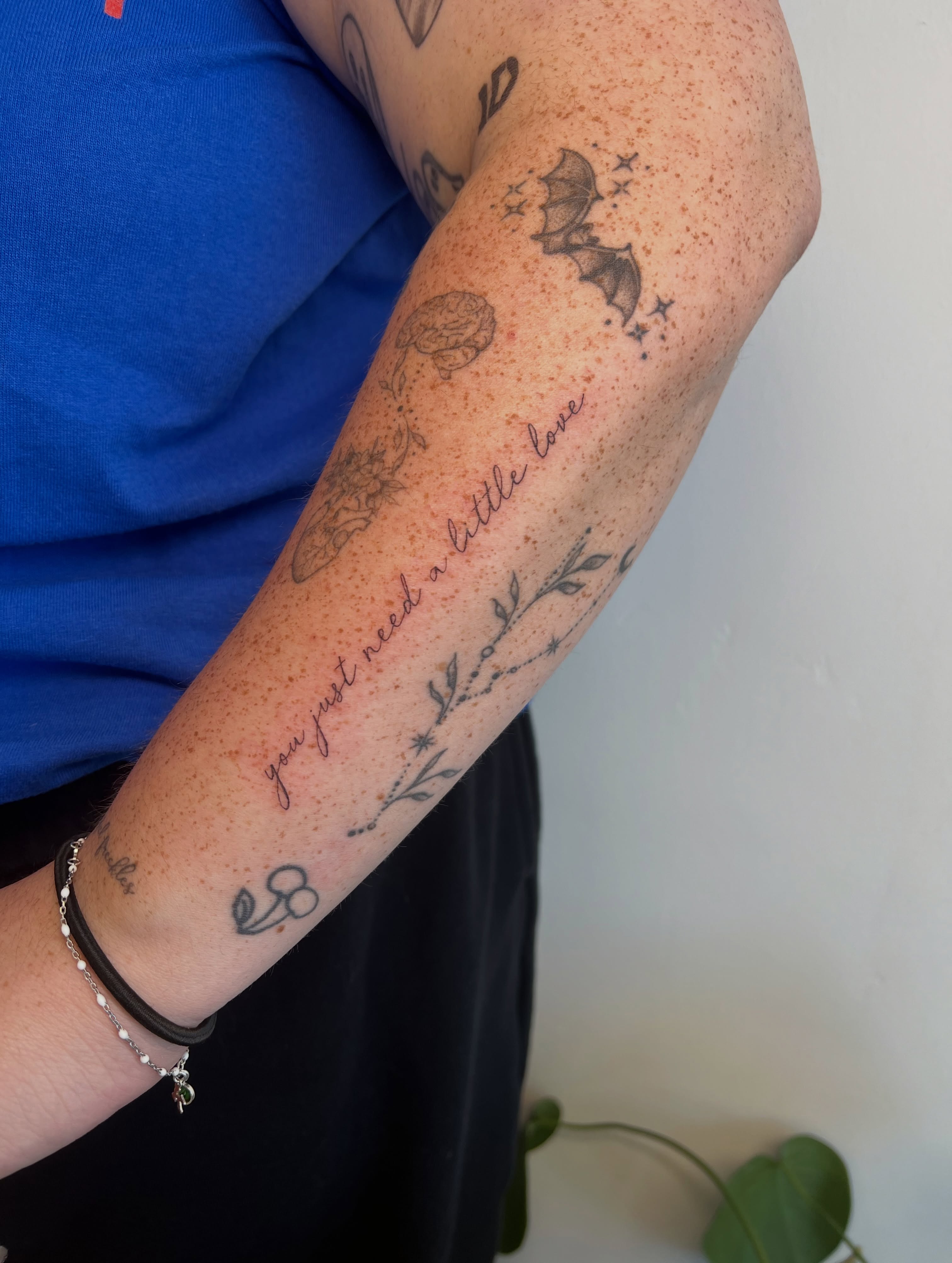 Tattoo by @bigbeautyjudi — dotwork