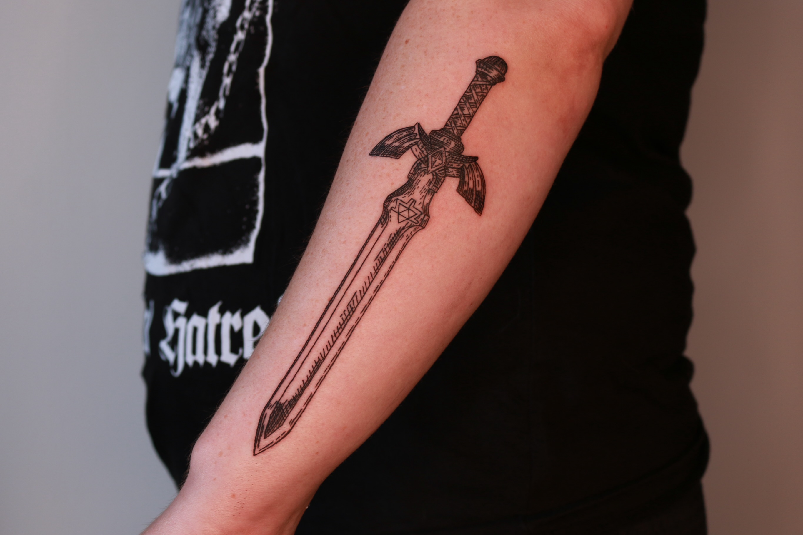 Tattoo by @chickpeatattoos — illustrative