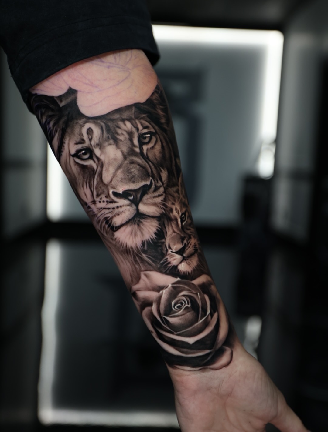 Tattoo by @matthewbrownartwork — realism, black_and_grey
