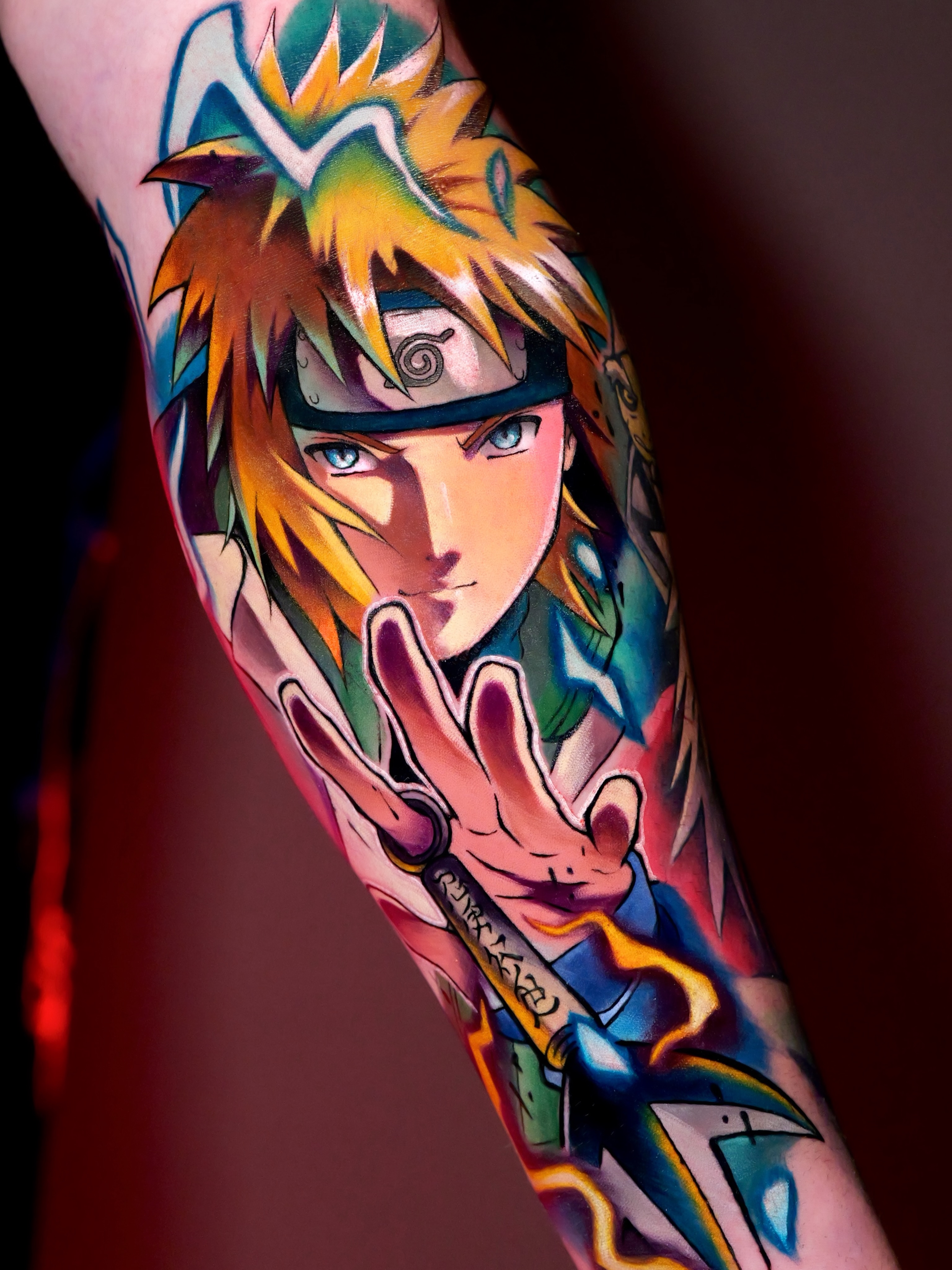 Tattoo by @ale.rivz — anime