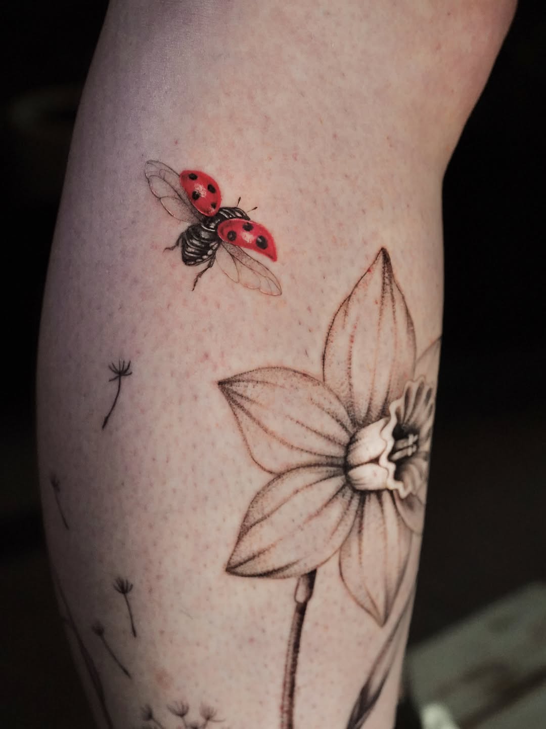 Tattoo by @inkbyivyx — realism, fine_line