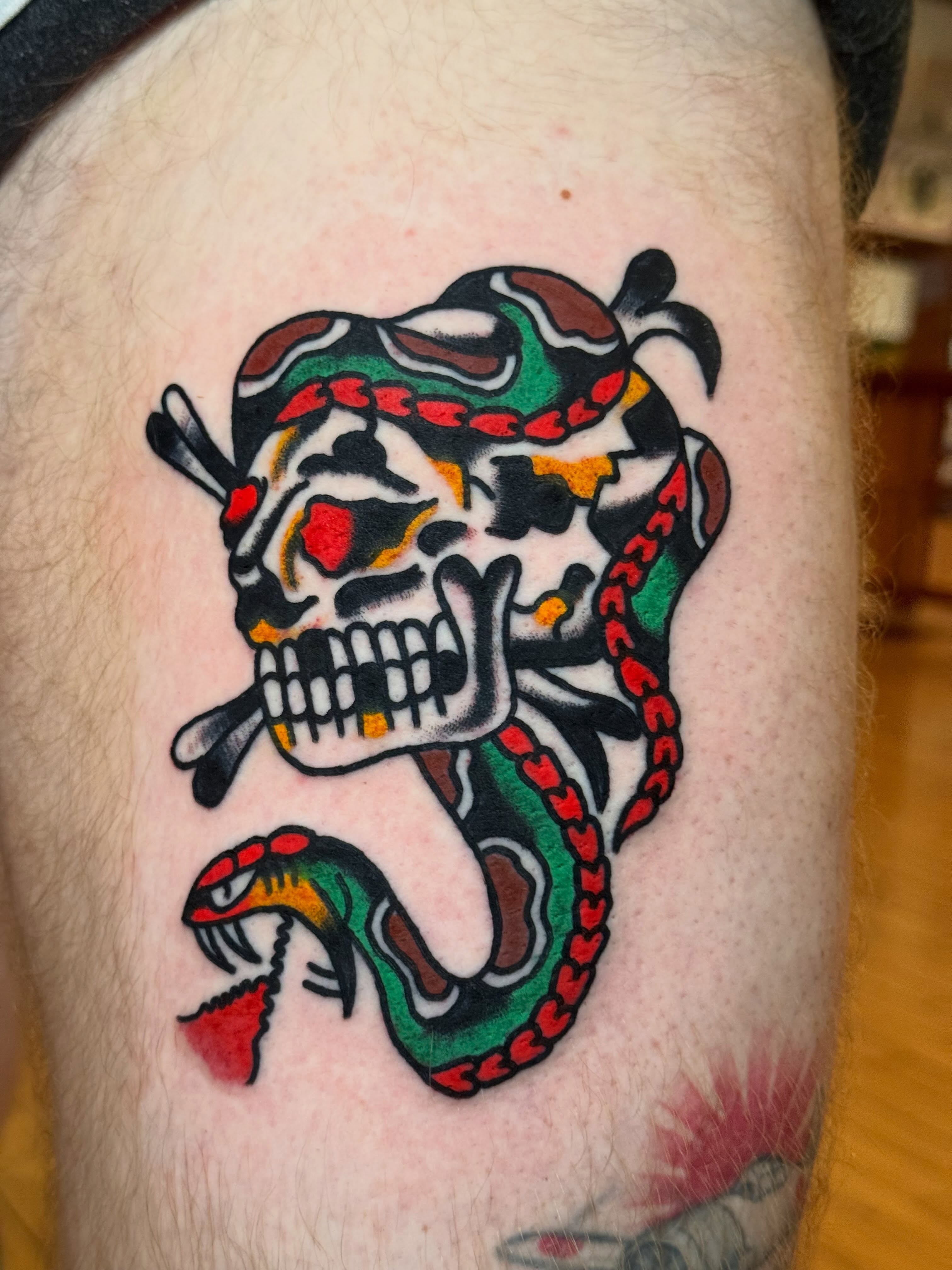 Tattoo by @tattoolemieux — american_traditional