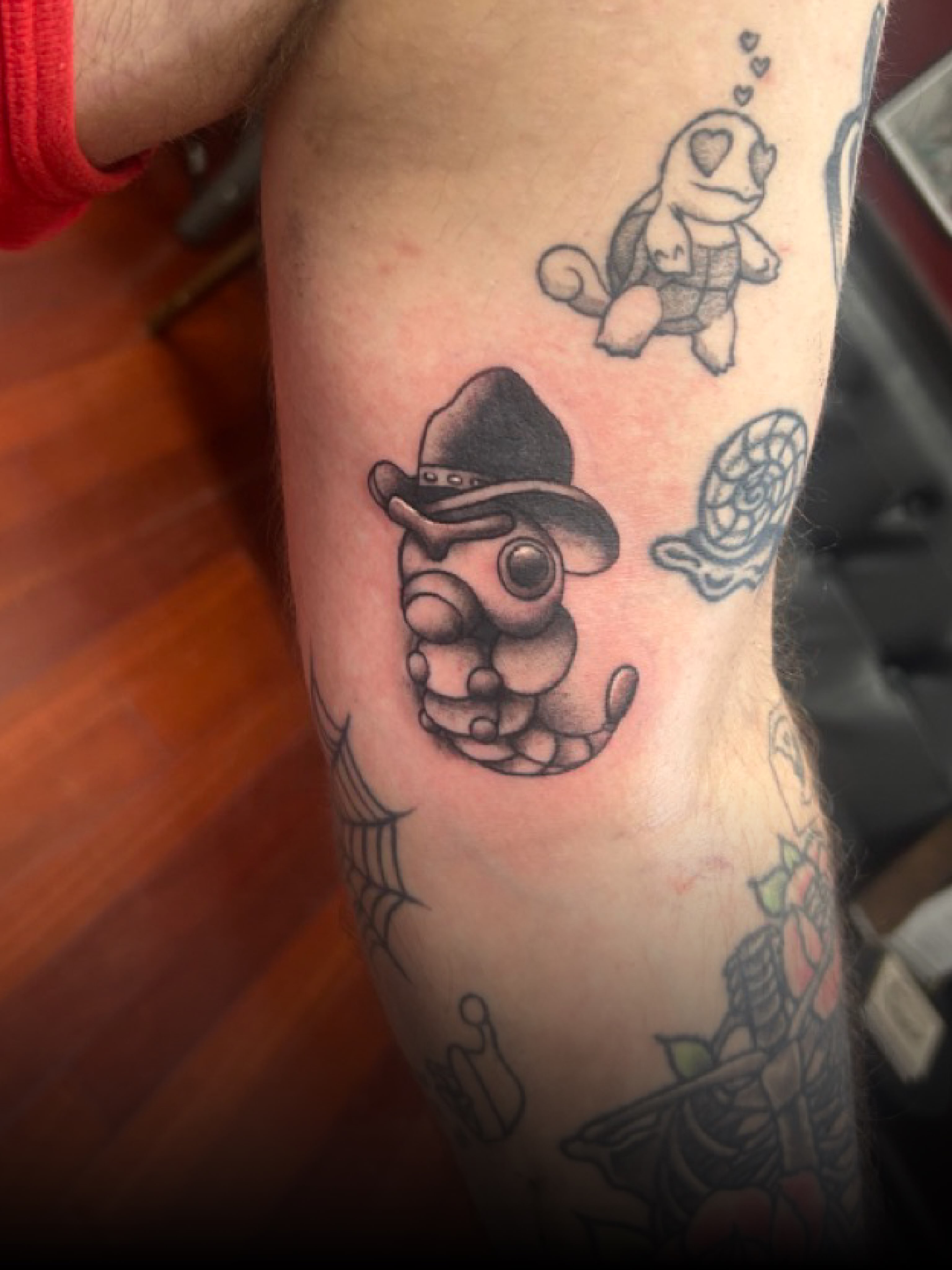 Tattoo by @bcostonink — black_and_grey