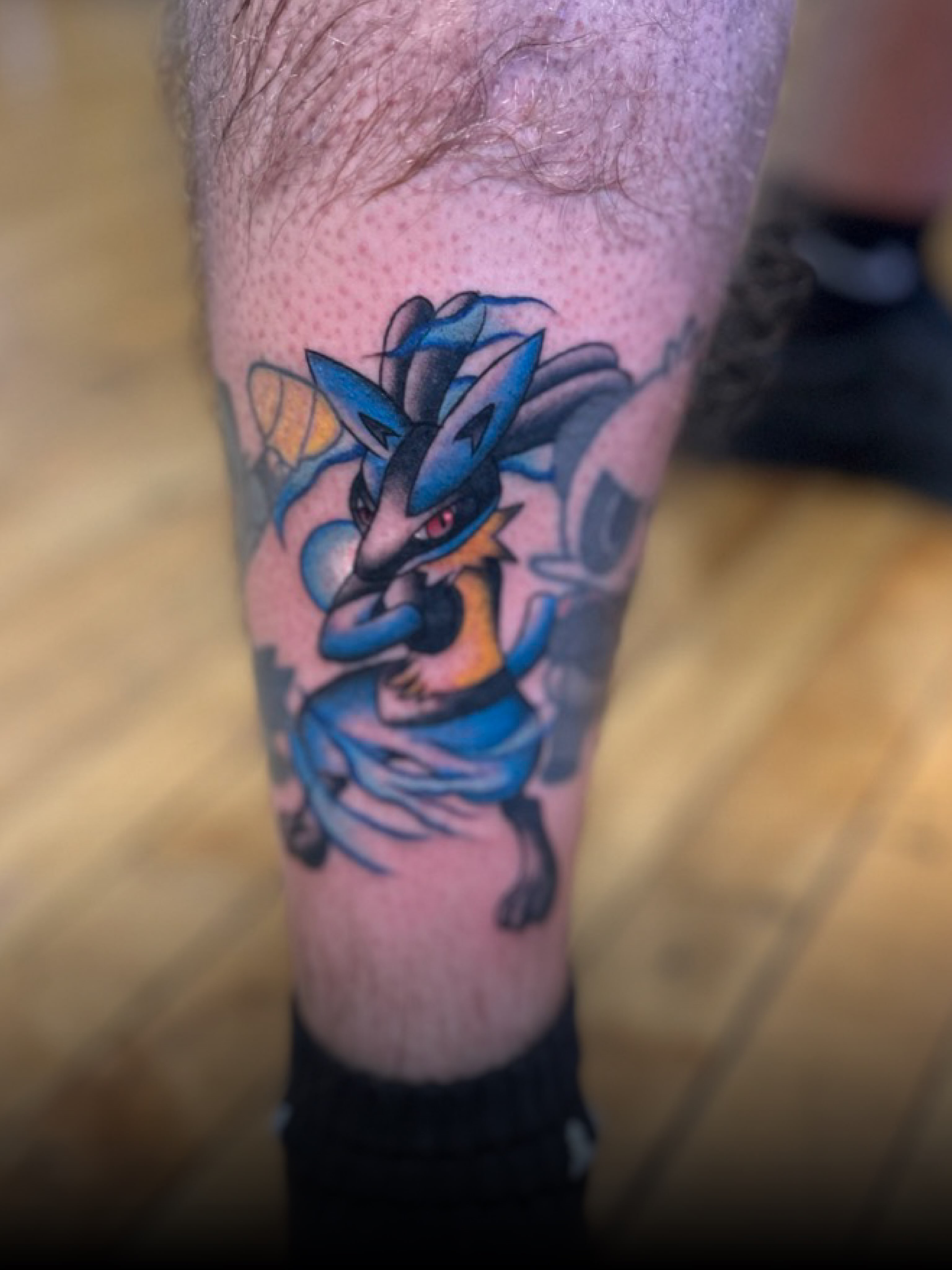 Tattoo by @bcostonink — dotwork