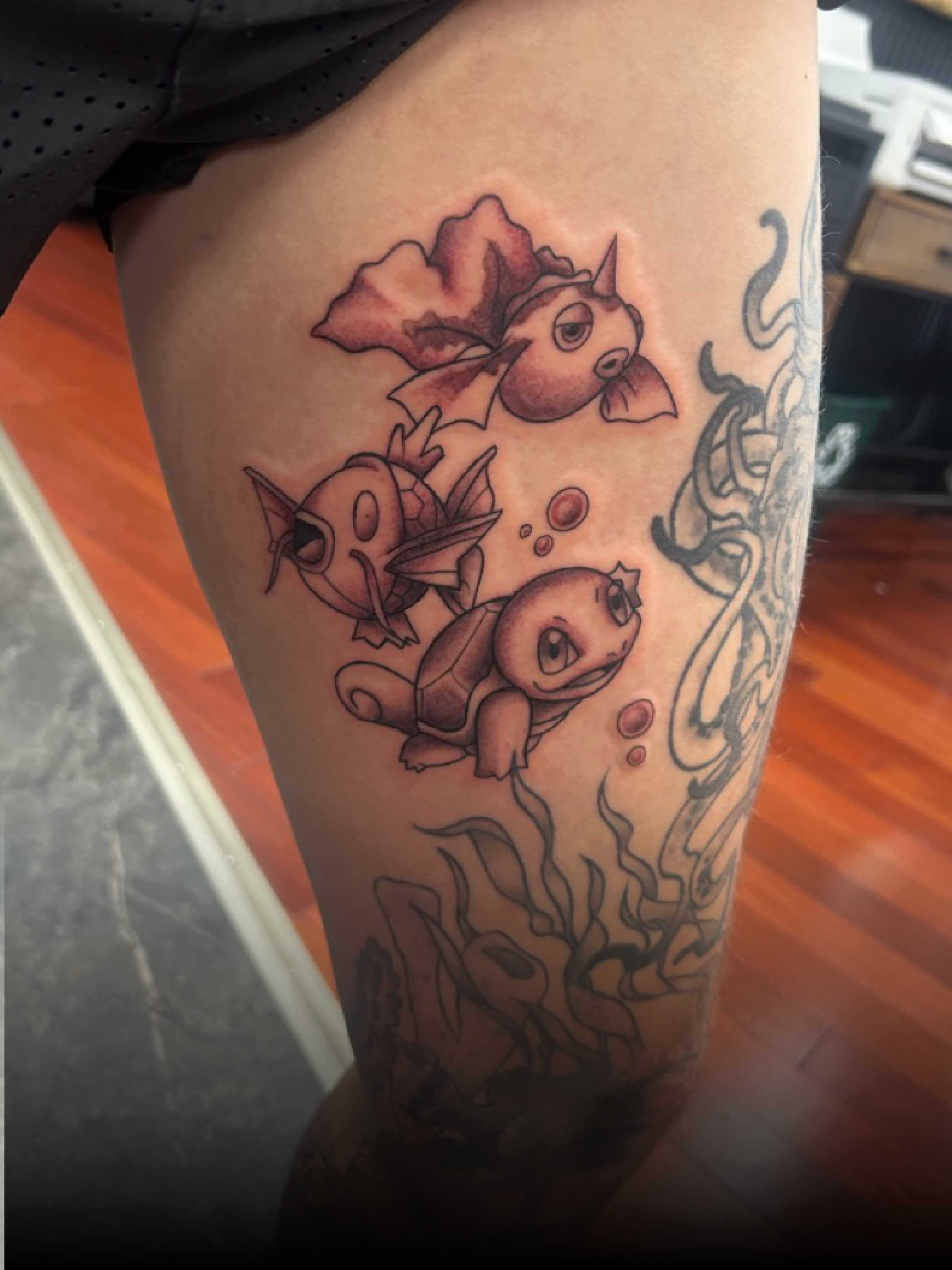 Tattoo by @bcostonink — dotwork, realism