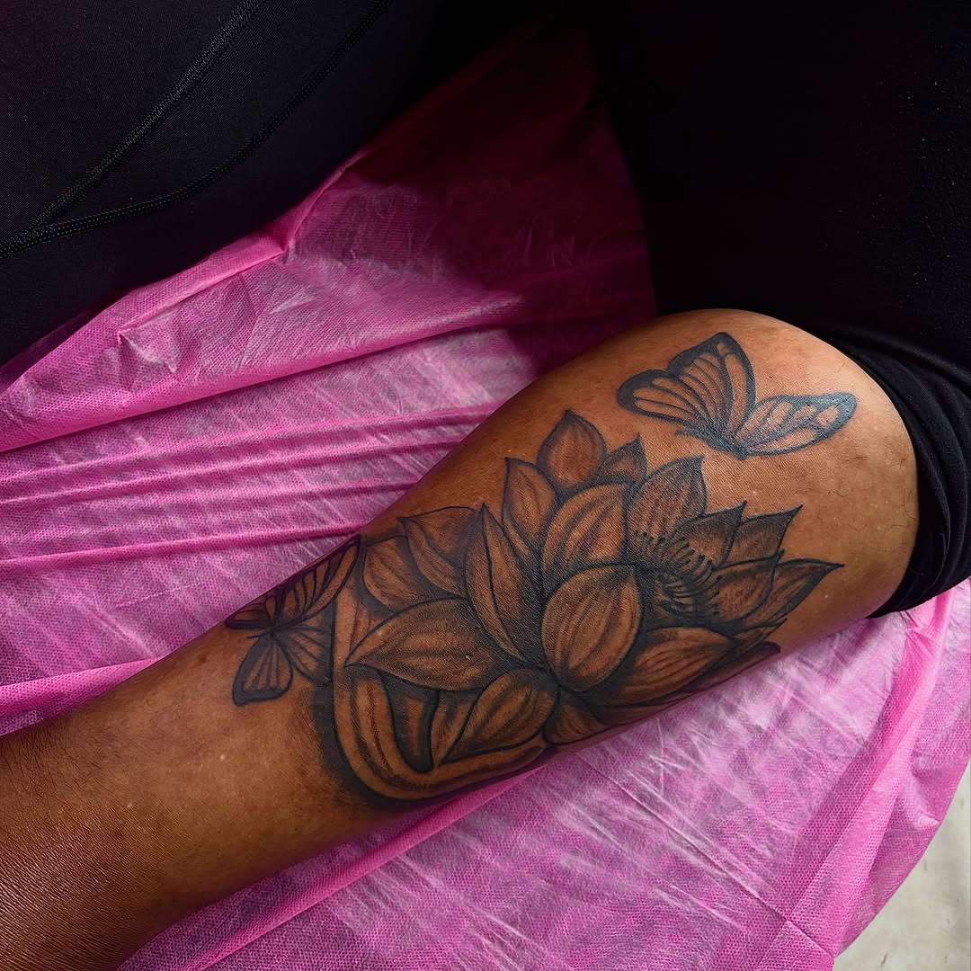 Tattoo by @barb_inks — black_and_grey, realism