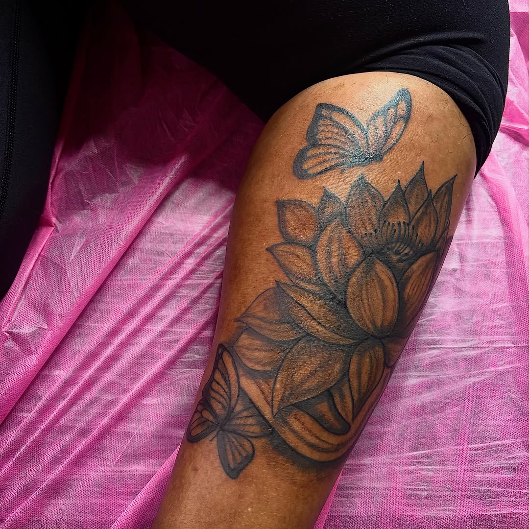 Tattoo by @barb_inks — black_and_grey, realism