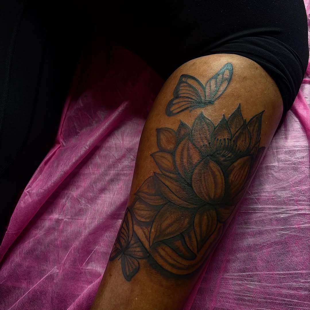 Tattoo by @barb_inks — black_and_grey, realism