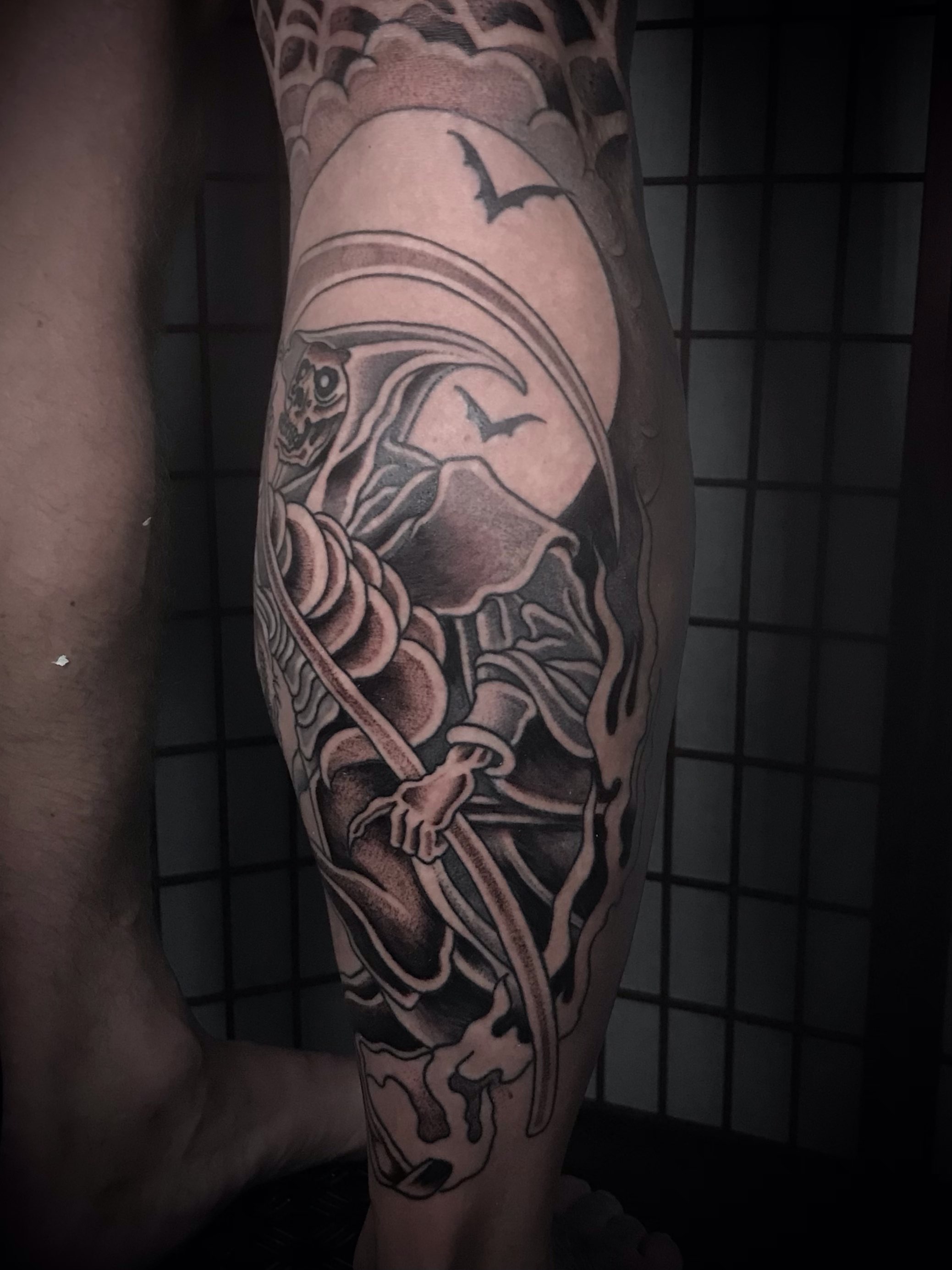 Tattoo by @beatboxtattoos — american_traditional, black_and_grey