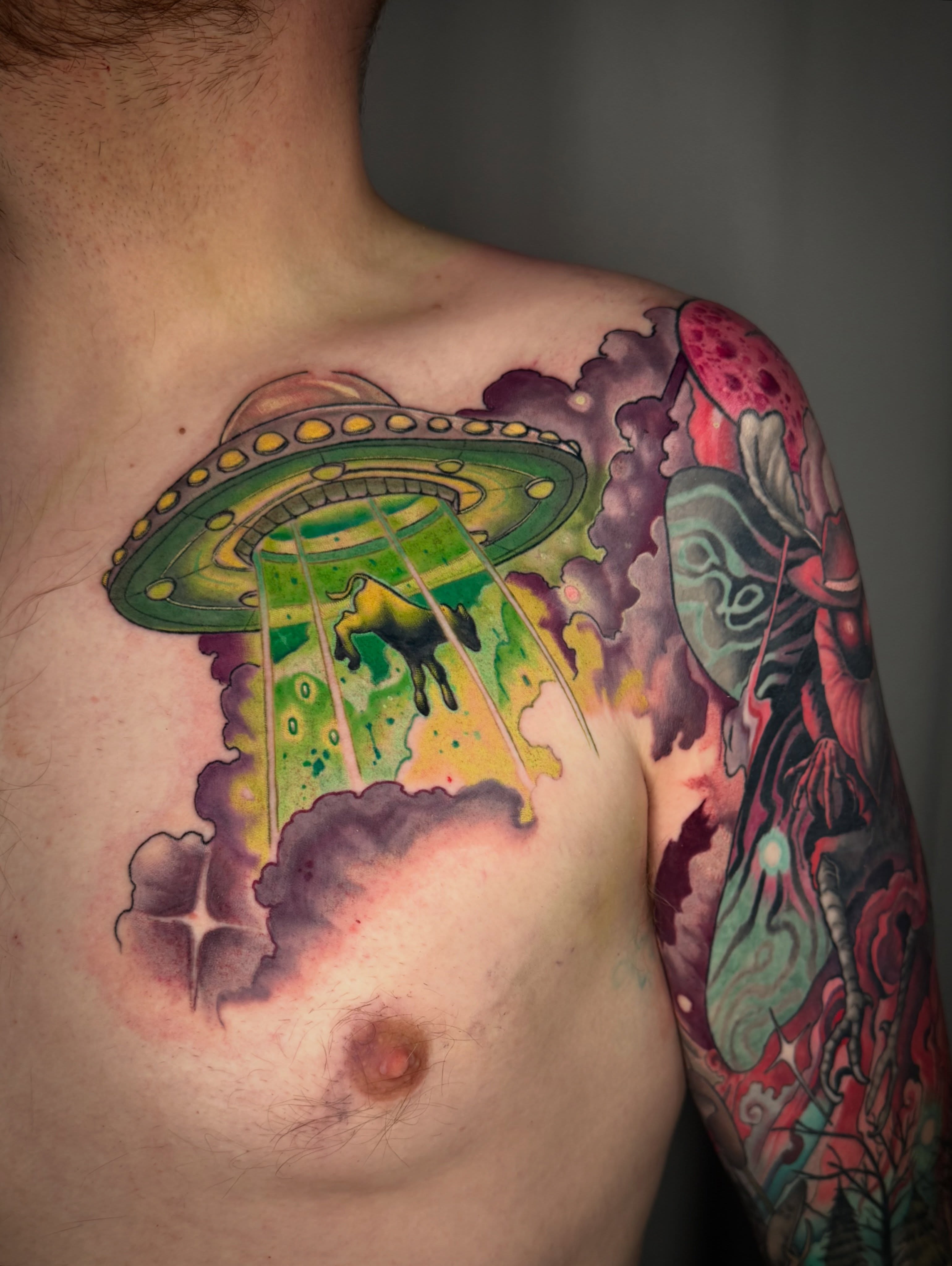 Tattoo by @tattoosbydingle — new_school, illustrative
