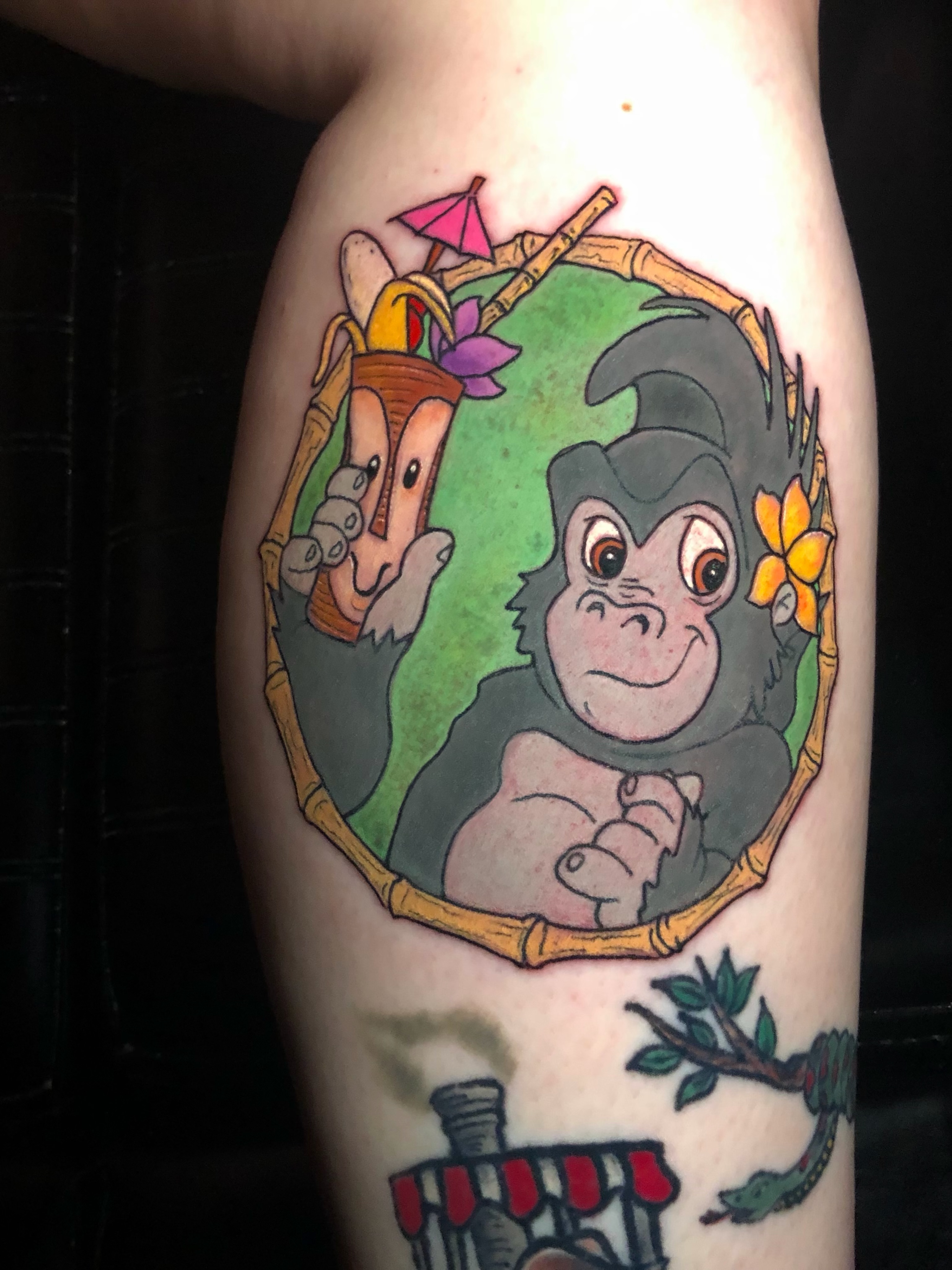 Tattoo by @tahitigil — new_school, illustrative