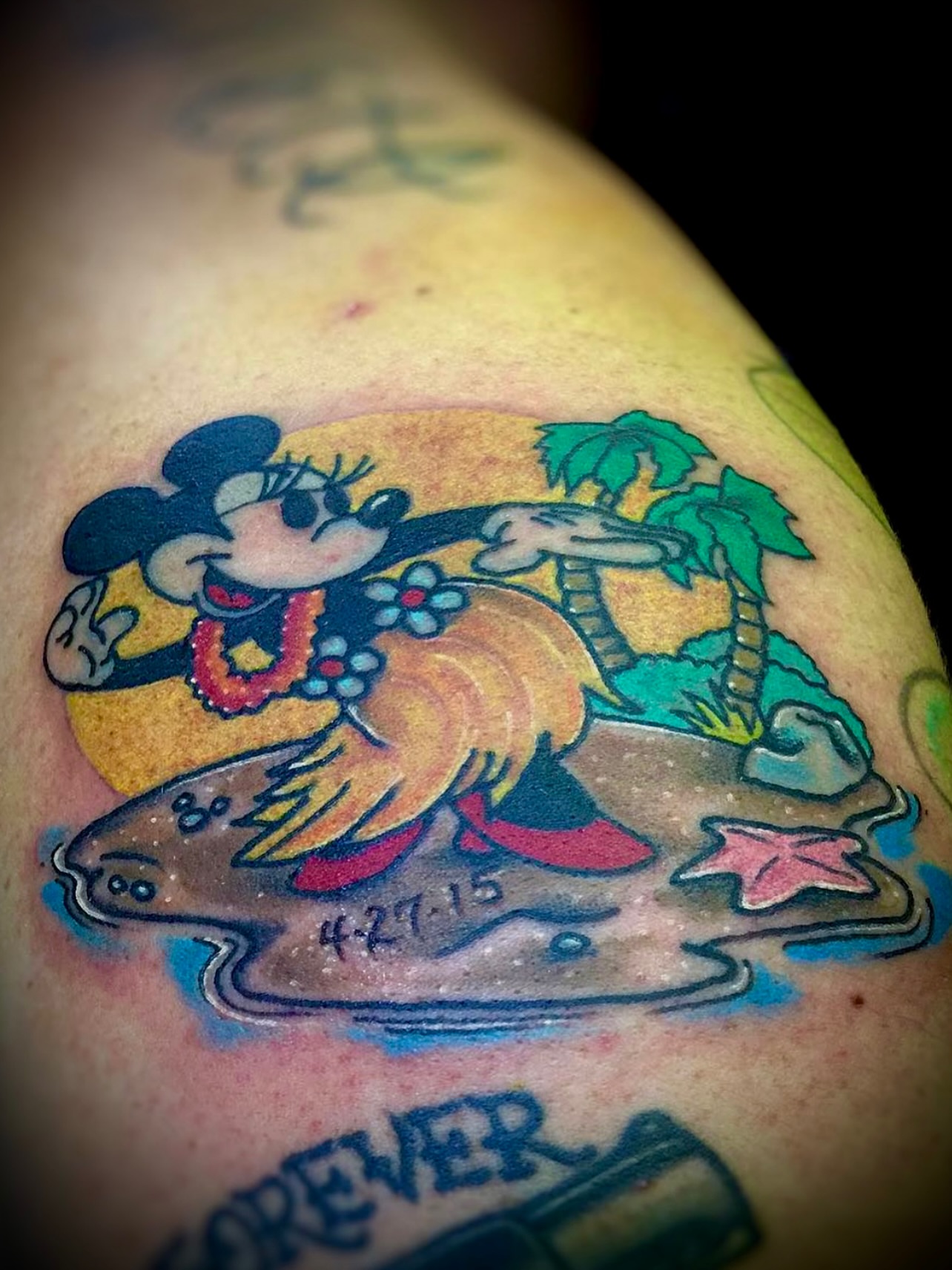 Tattoo by @tahitigil — american_traditional