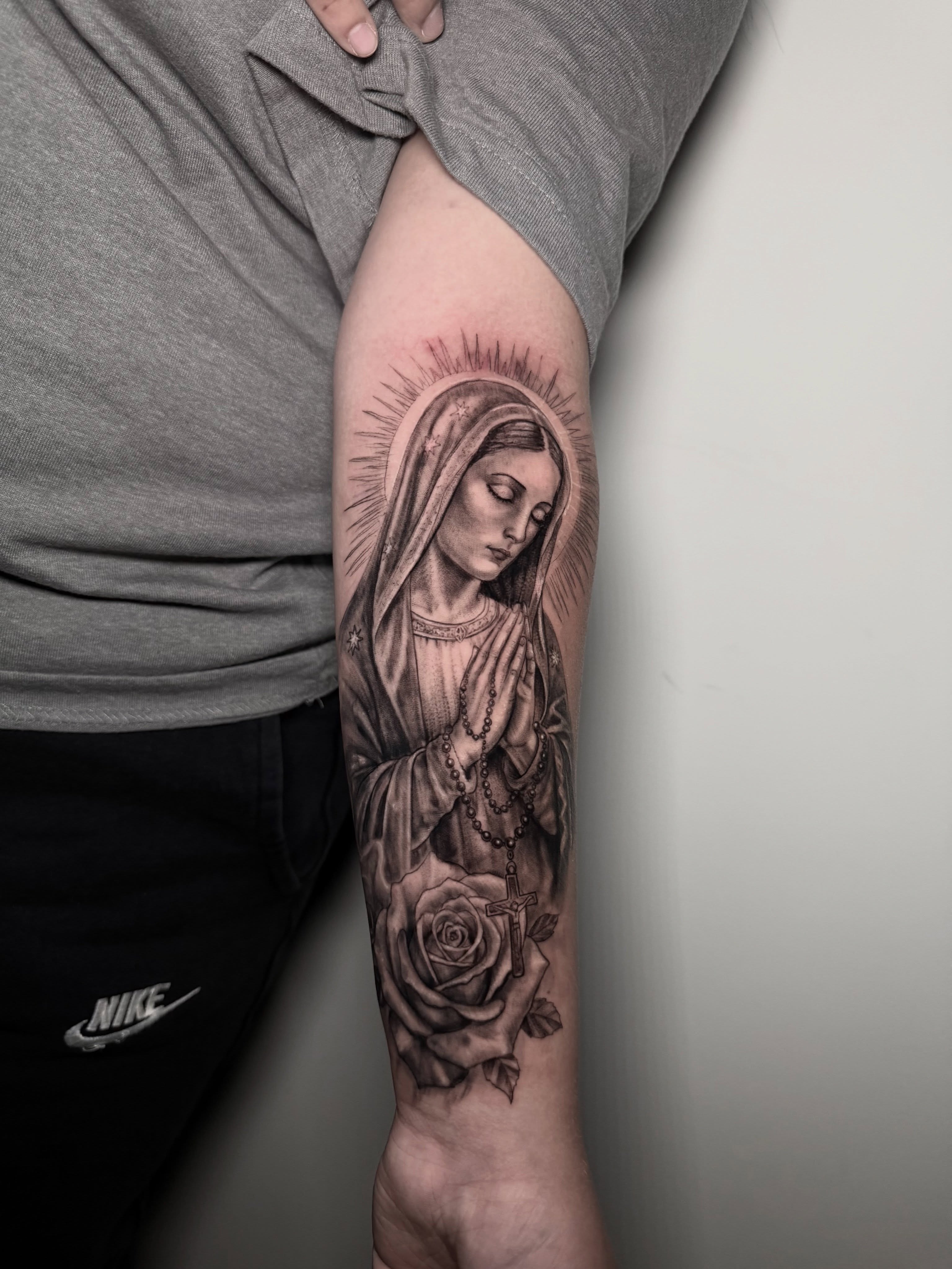 Tattoo by @hectorag_tattoo — black_and_grey, realism