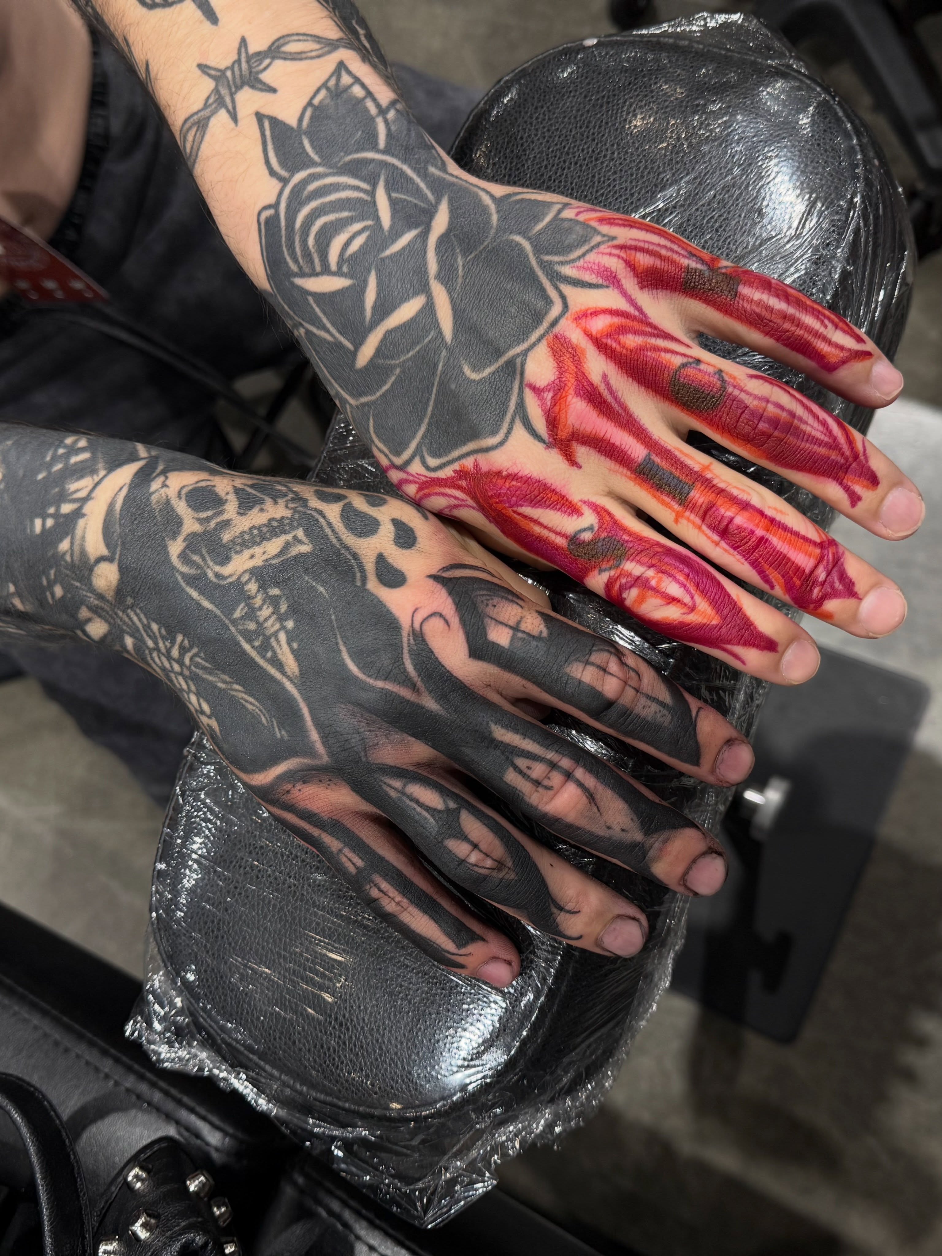 Tattoo by @aminatattooyou โ american_traditional, black_and_grey