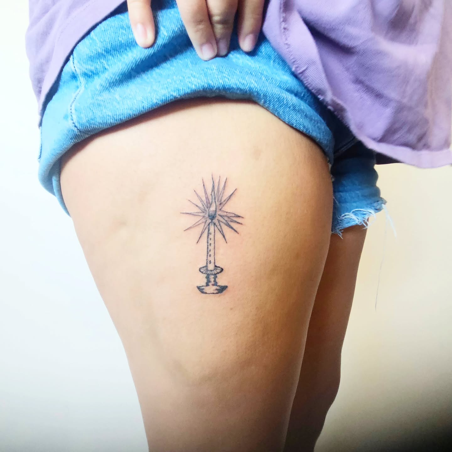 Tattoo by @ammyfoste — black_and_grey