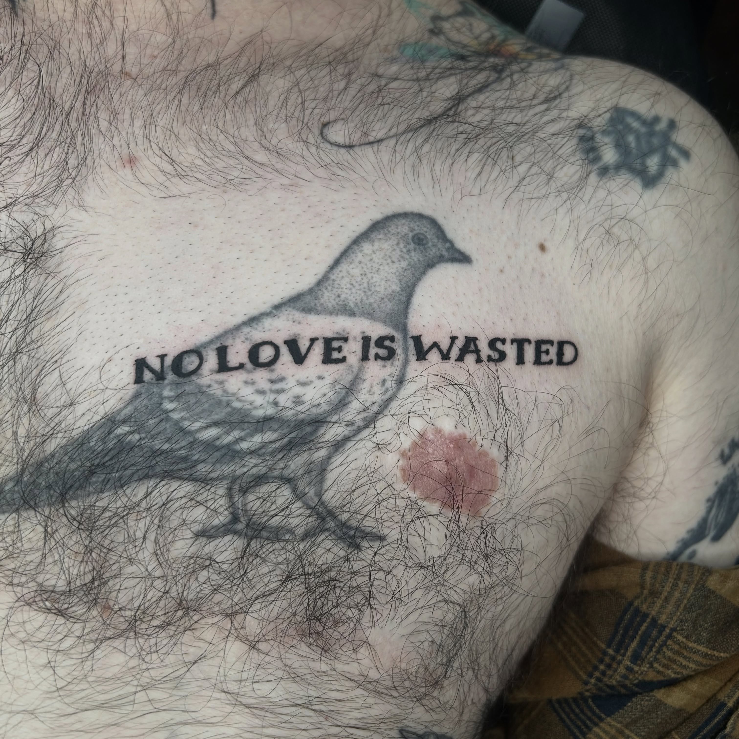 Tattoo by @furcoat444 β dotwork