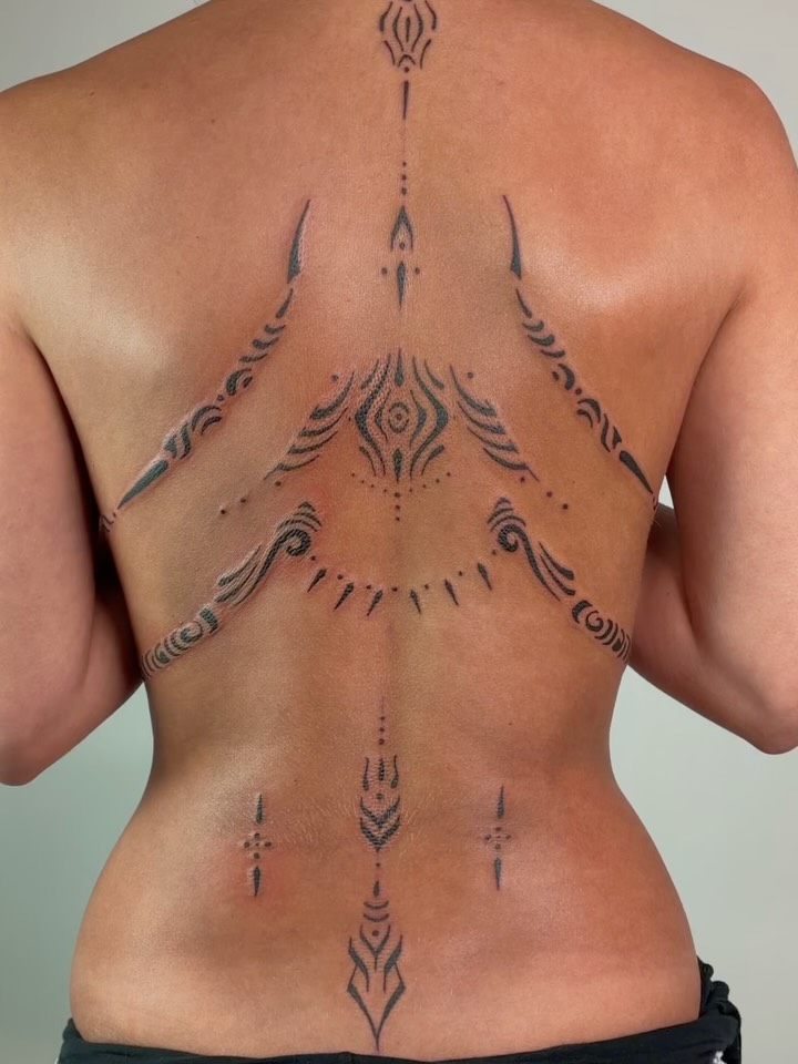 Tattoo by @daverodrigueztattoos — tribal