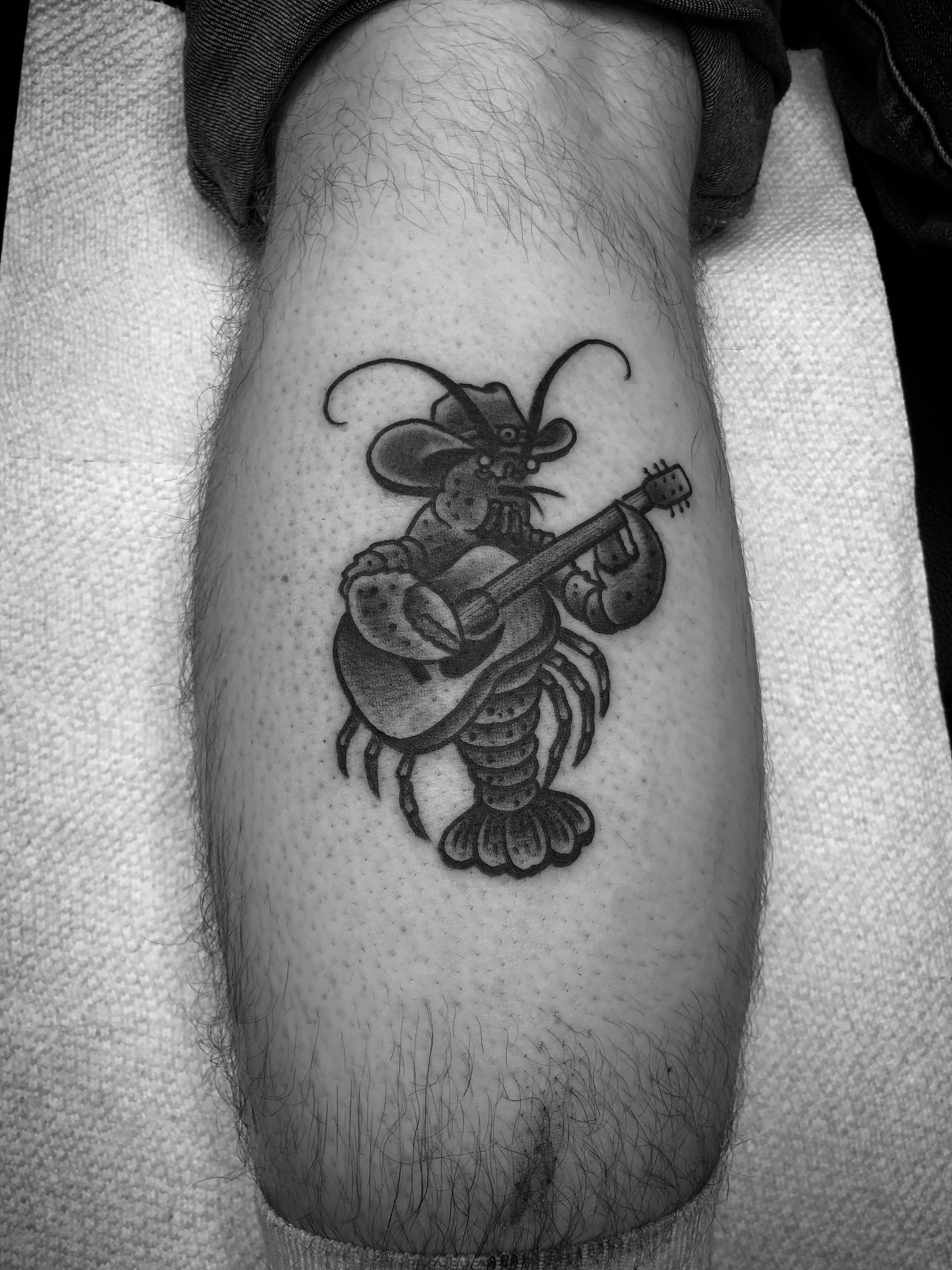Tattoo by @marble_tattoos — black_and_grey